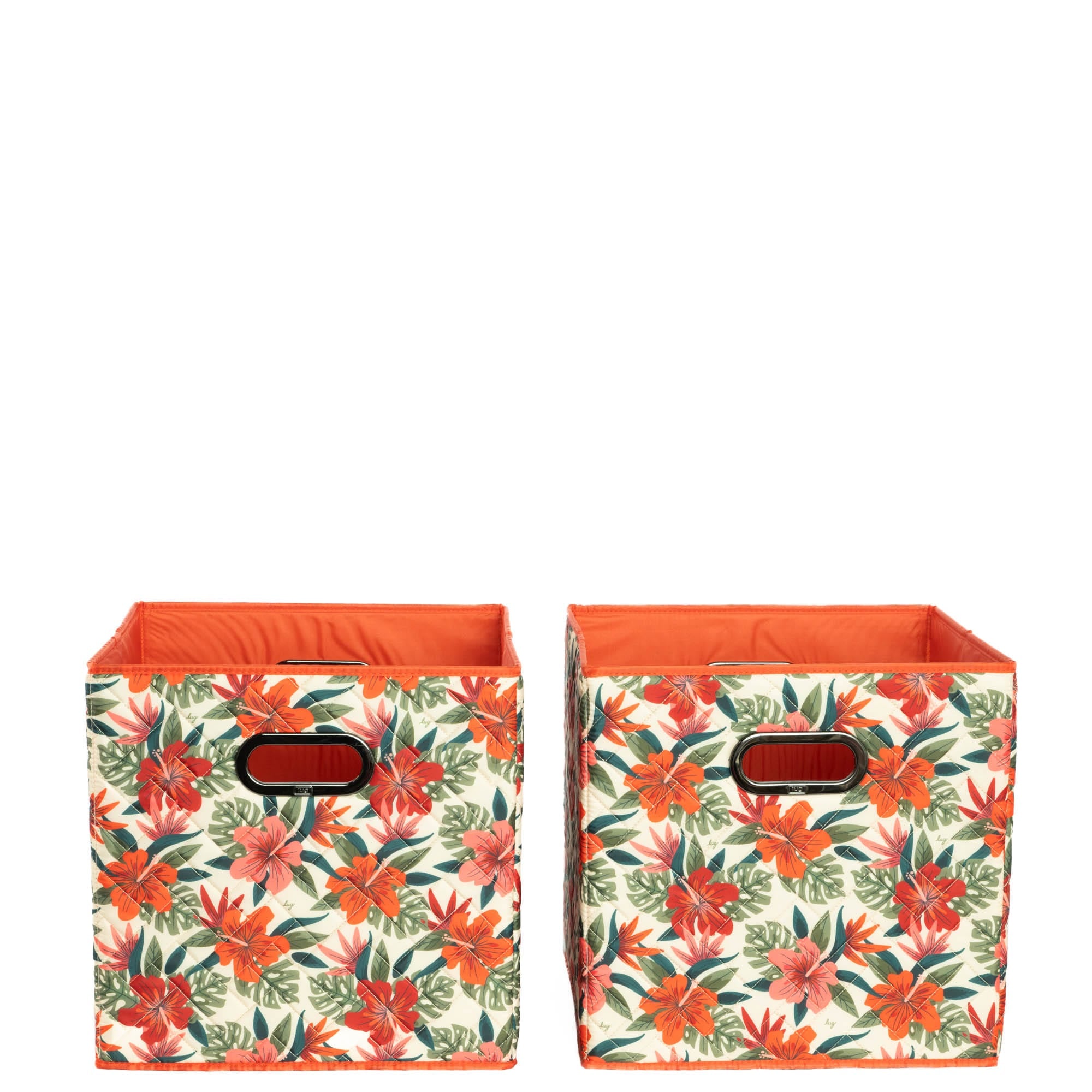 Cargo 2pc Collapsible Cube Bins - LUSH LUAU - Cargo2pkCollapsibleStorageCube_LushLuau_05