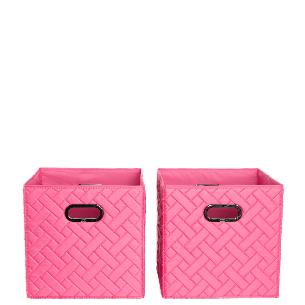 Cargo 2pc Collapsible Cube Bins - PINK TOURMALINE - Cargo2pkCollapsibleStorageCube_PinkTourmaline_05
