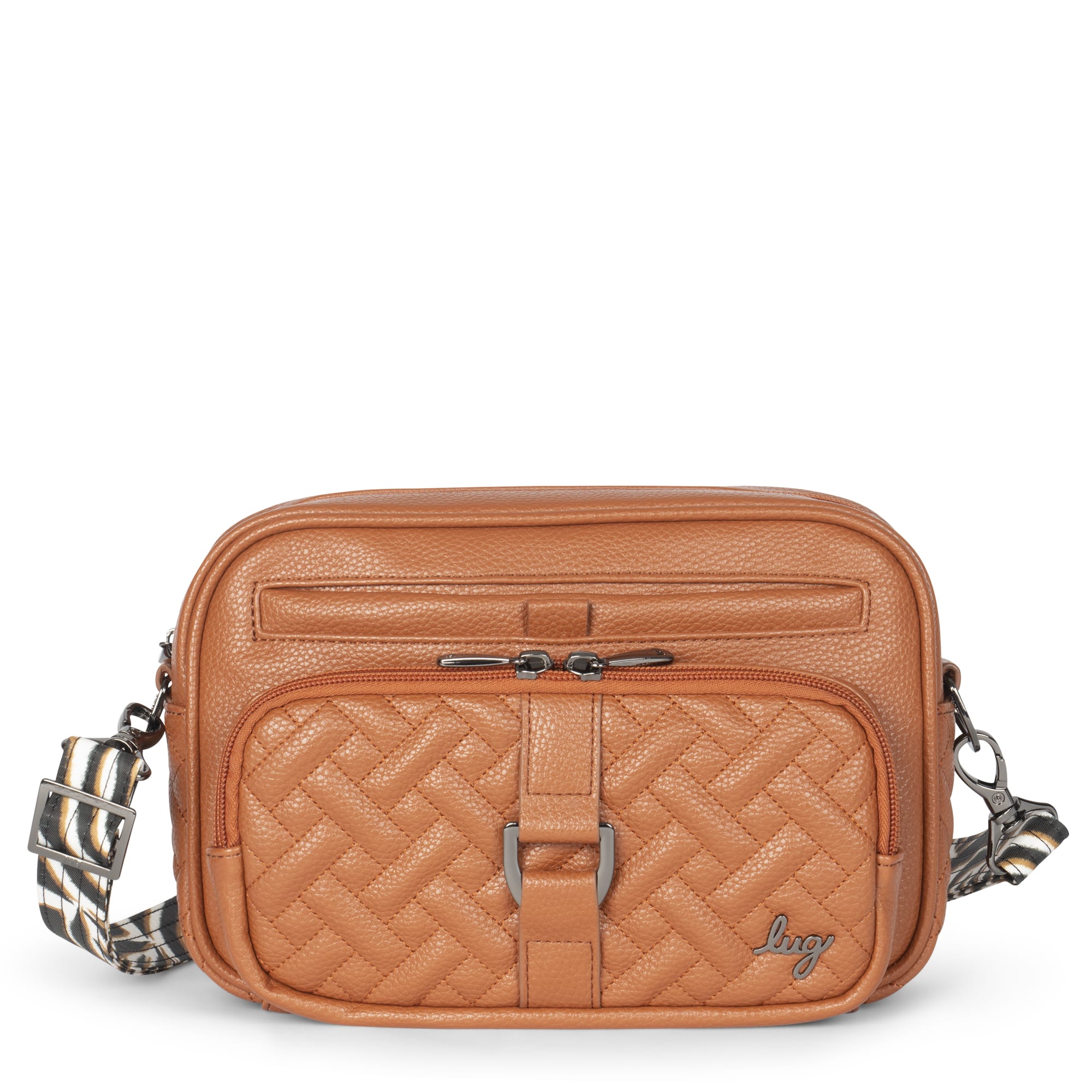 Carousel Classic VL Crossbody Bag - - CarouselVL_CopperBrown_01