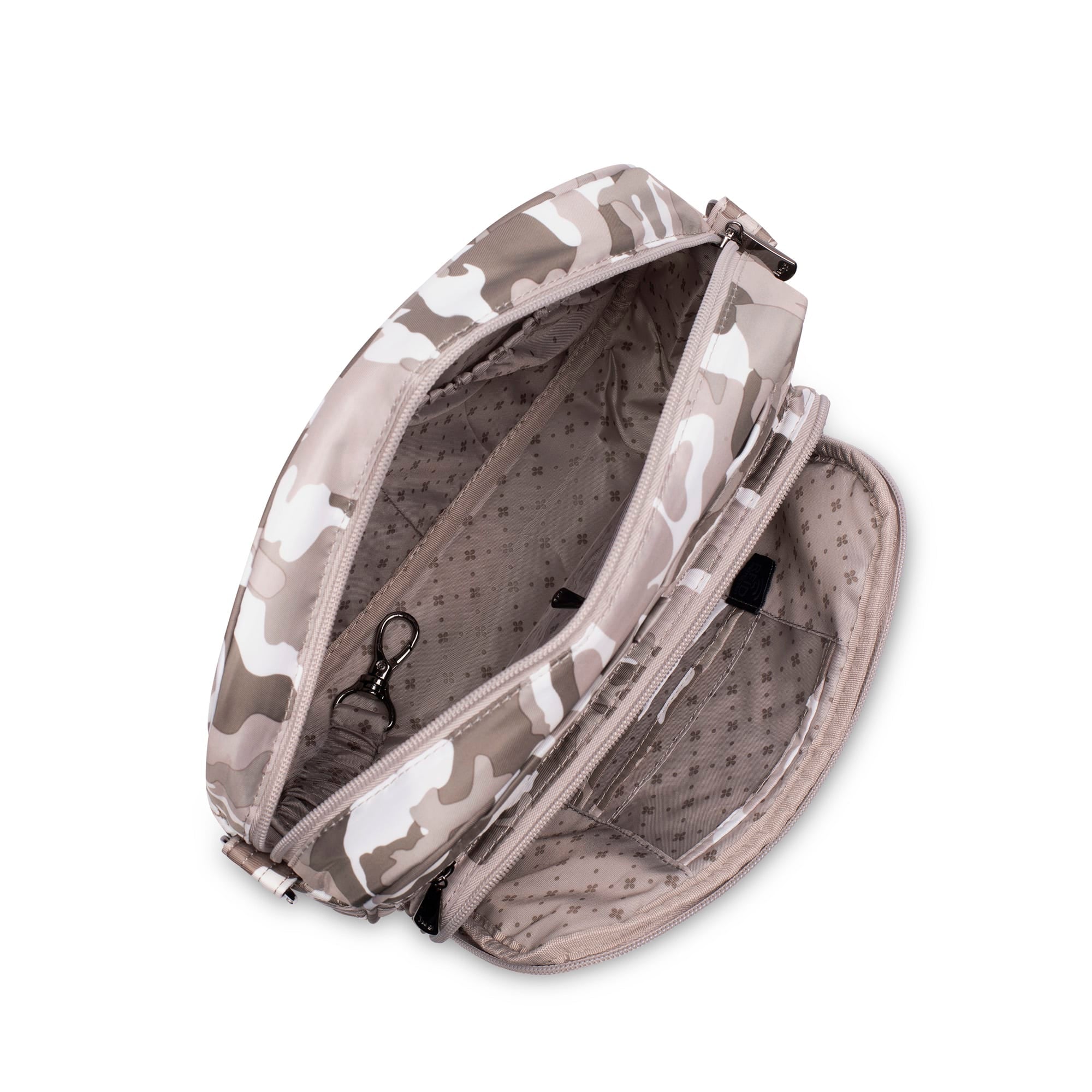 Carousel XL Crossbody Bag - CAMO TAUPE - CarouselXL_CamoTaupe_05