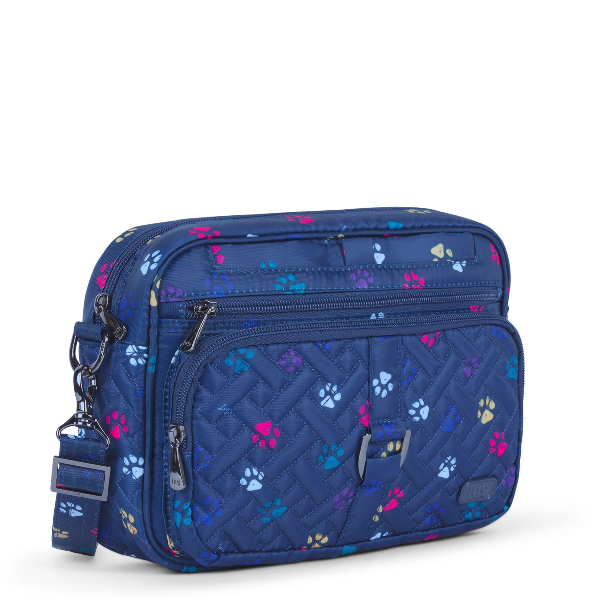 Carousel XL Crossbody Bag - PAWS NAVY - CarouselXL_PawsNavy_02