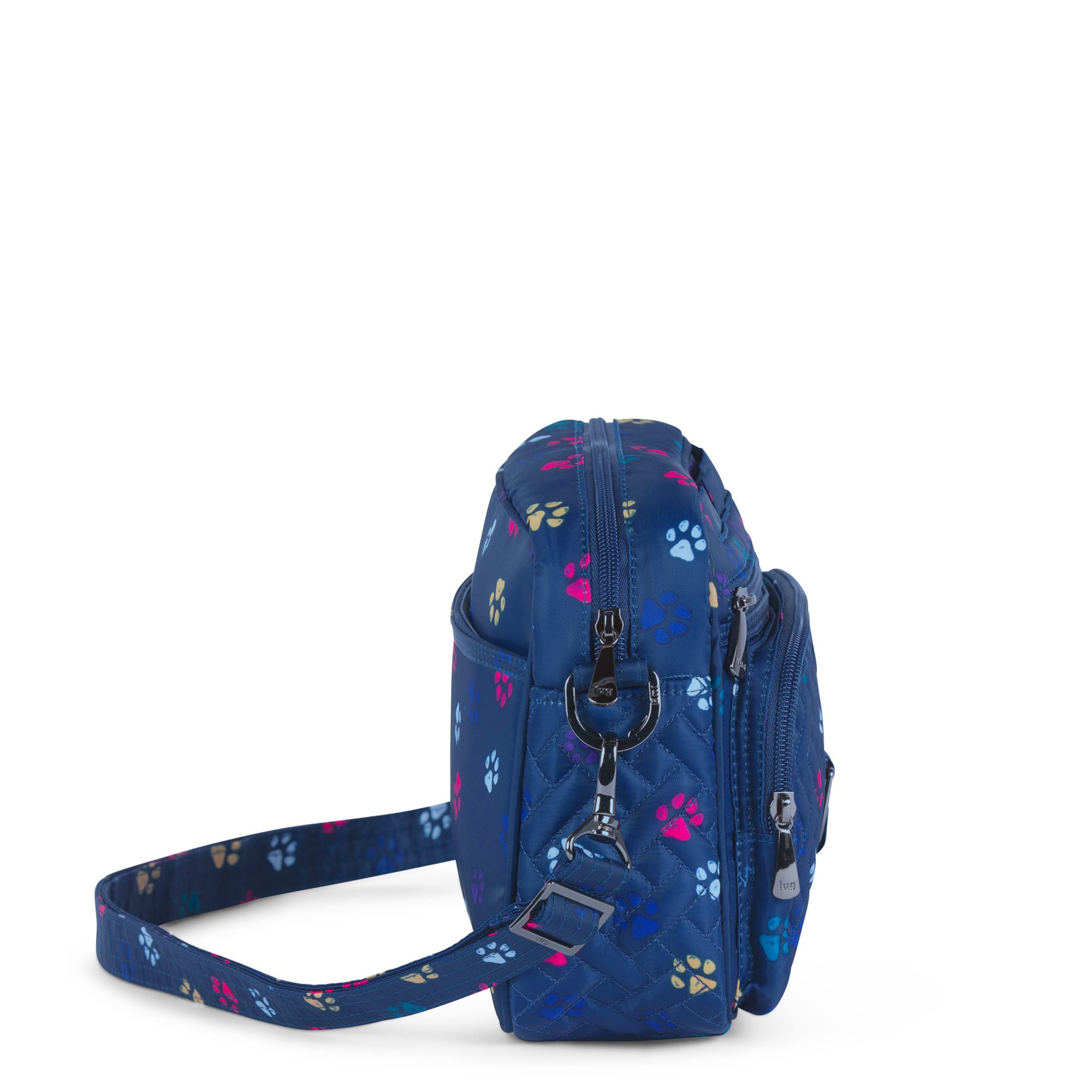 Carousel XL Crossbody Bag - PAWS NAVY - CarouselXL_PawsNavy_03