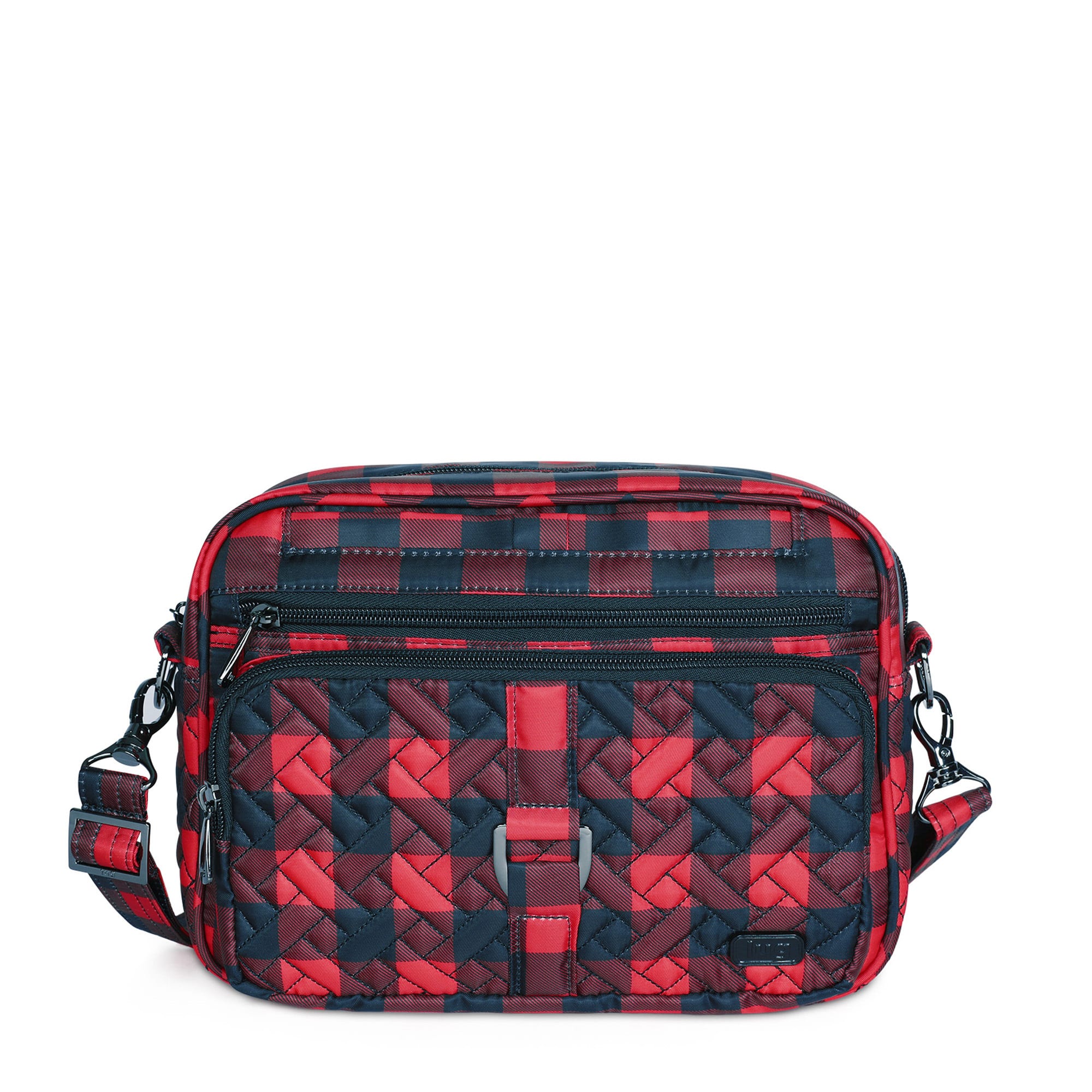 Carousel XL Crossbody Bag - BUFFALO CHECK RED SMALL - CarouselXL_i_Buffalo_Check_Red_01_Small_325ee8c5-7f09-4fbf-92ca-7a22236ad8d7