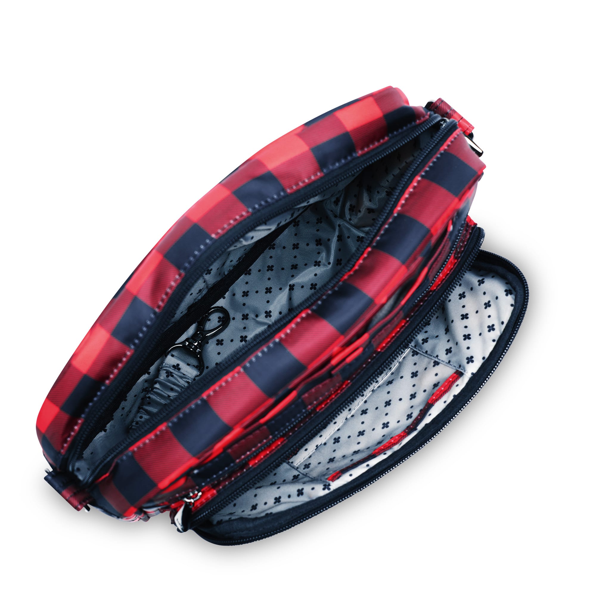 Carousel XL Crossbody Bag - BUFFALO CHECK RED SMALL - CarouselXL_i_Buffalo_Check_Red_05_Small_f08be79c-8259-475a-ad93-da002188630a