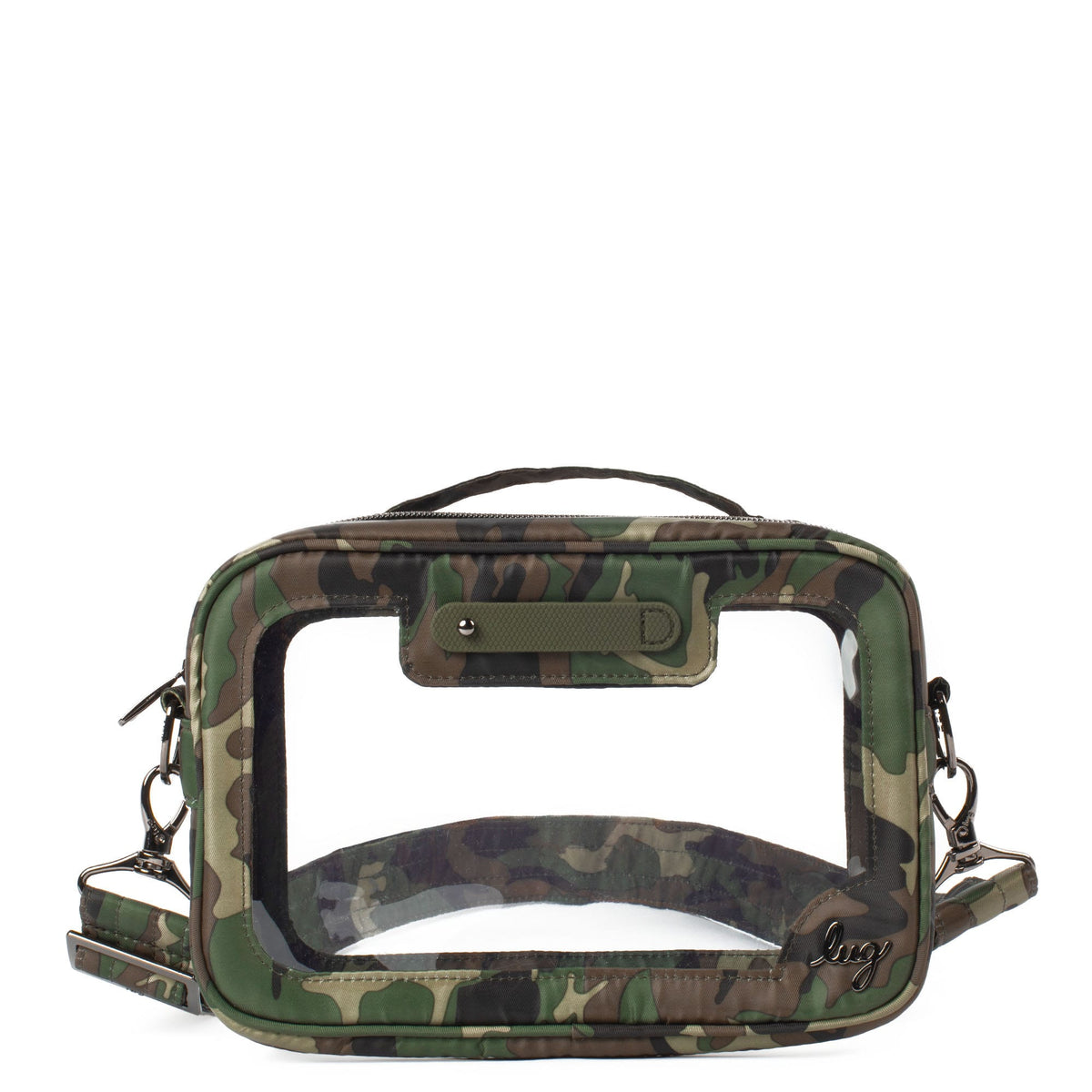 Carriage Clearview Crossbody Bag - CAMO GREEN - CarriageCrossbody_CamoGreen_01