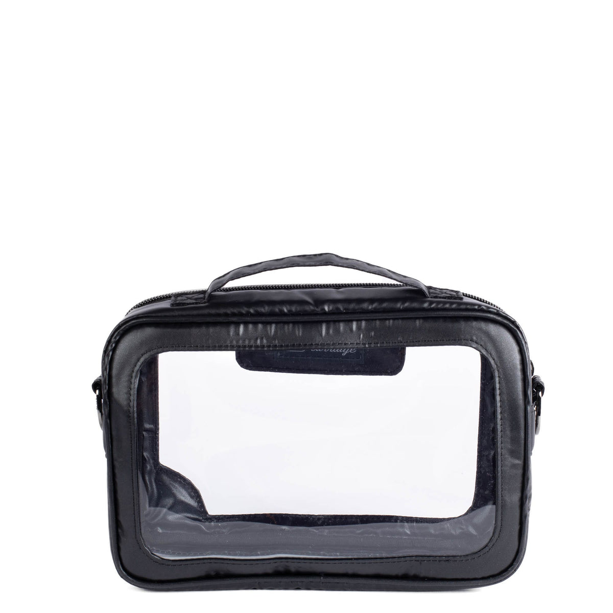 Carriage Clearview Crossbody Bag - METALLIC BLACK - CarriageCrossbody_MetallicBlack_04