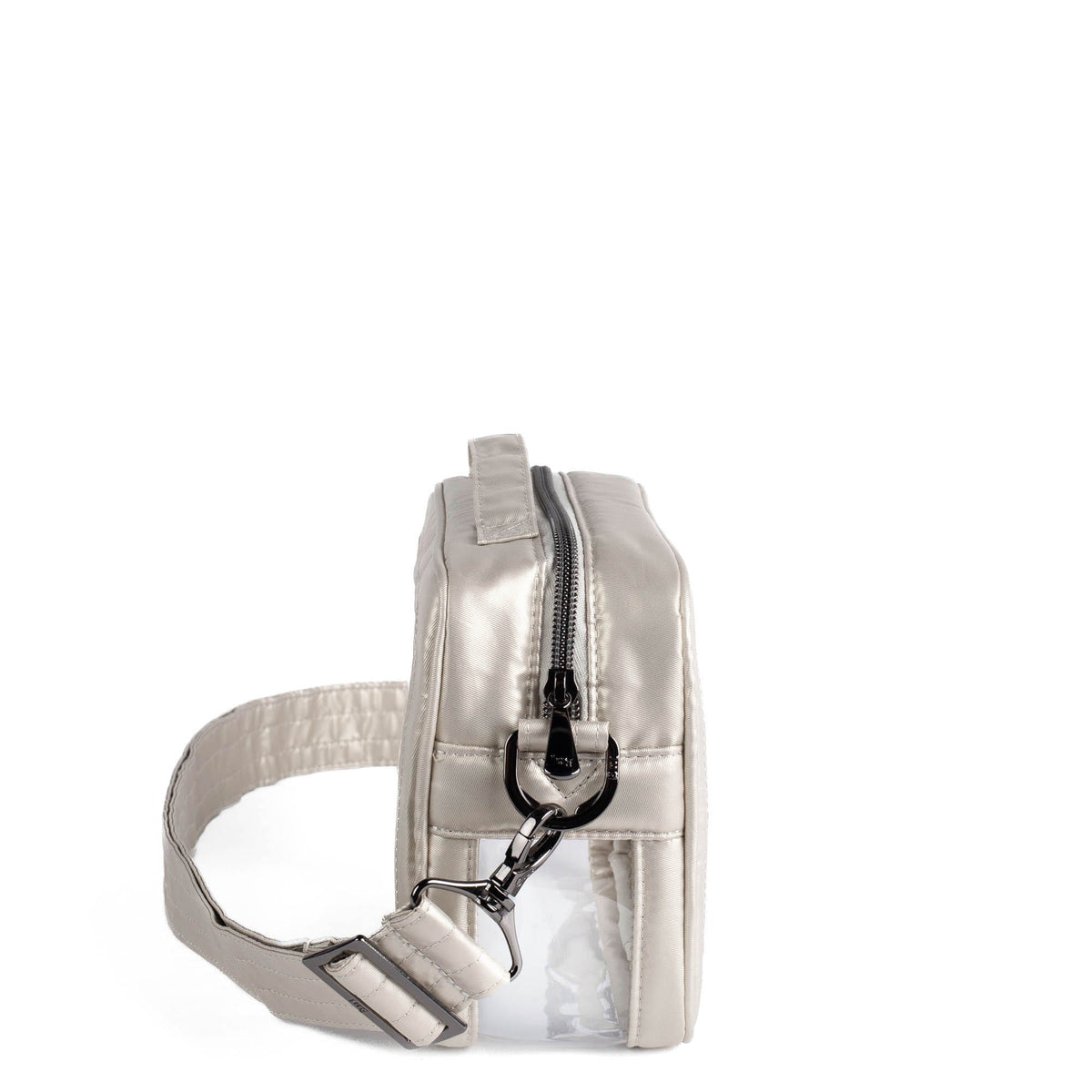 Carriage Clearview Crossbody Bag - METALLIC CHAMPAGNE - CarriageCrossbody_MetallicChampagne_03