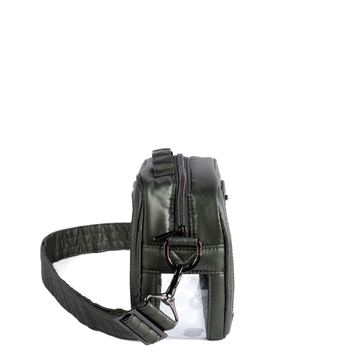 Carriage Clearview Crossbody Bag - METALLIC OLIVE - CarriageCrossbody_MetallicOlive_03