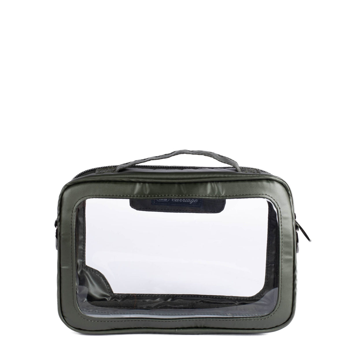 Carriage Clearview Crossbody Bag - METALLIC OLIVE - CarriageCrossbody_MetallicOlive_04