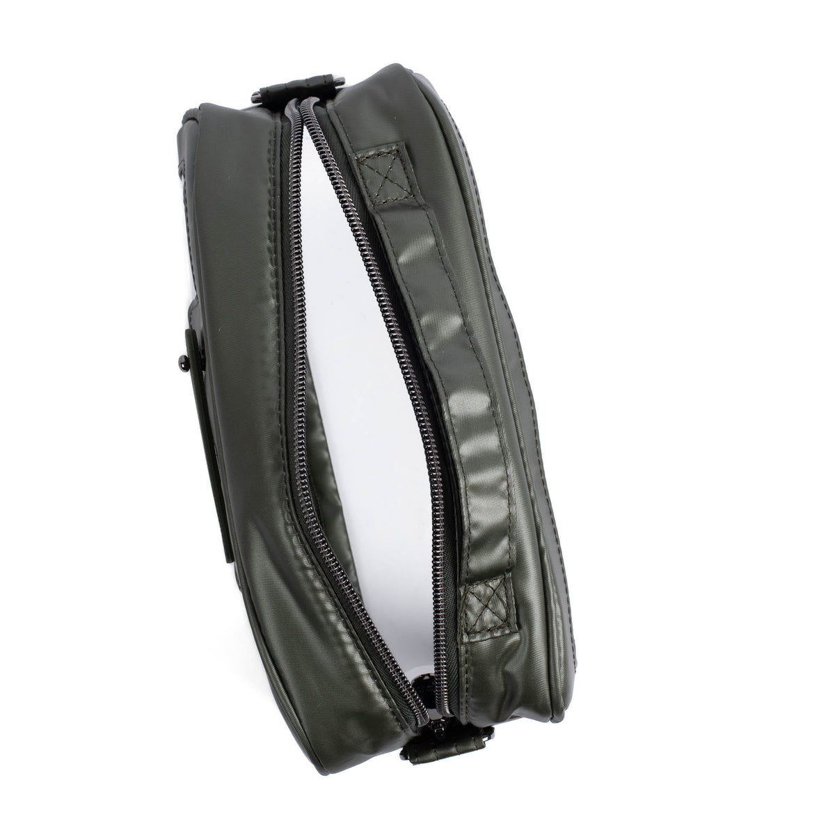 Carriage Clearview Crossbody Bag - METALLIC OLIVE - CarriageCrossbody_MetallicOlive_05
