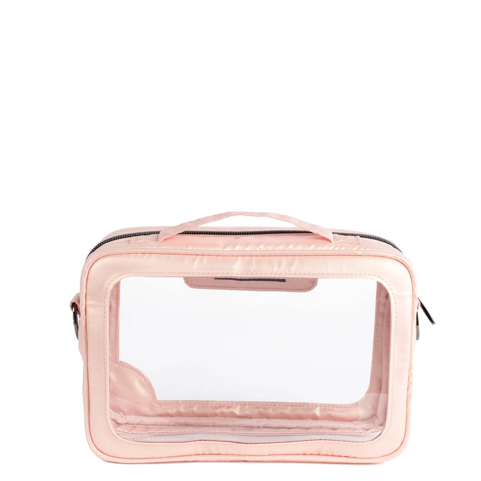 Carriage Clearview Crossbody Bag - METALLIC ROSE GOLD - CarriageCrossbody_MetallicRosegold_04