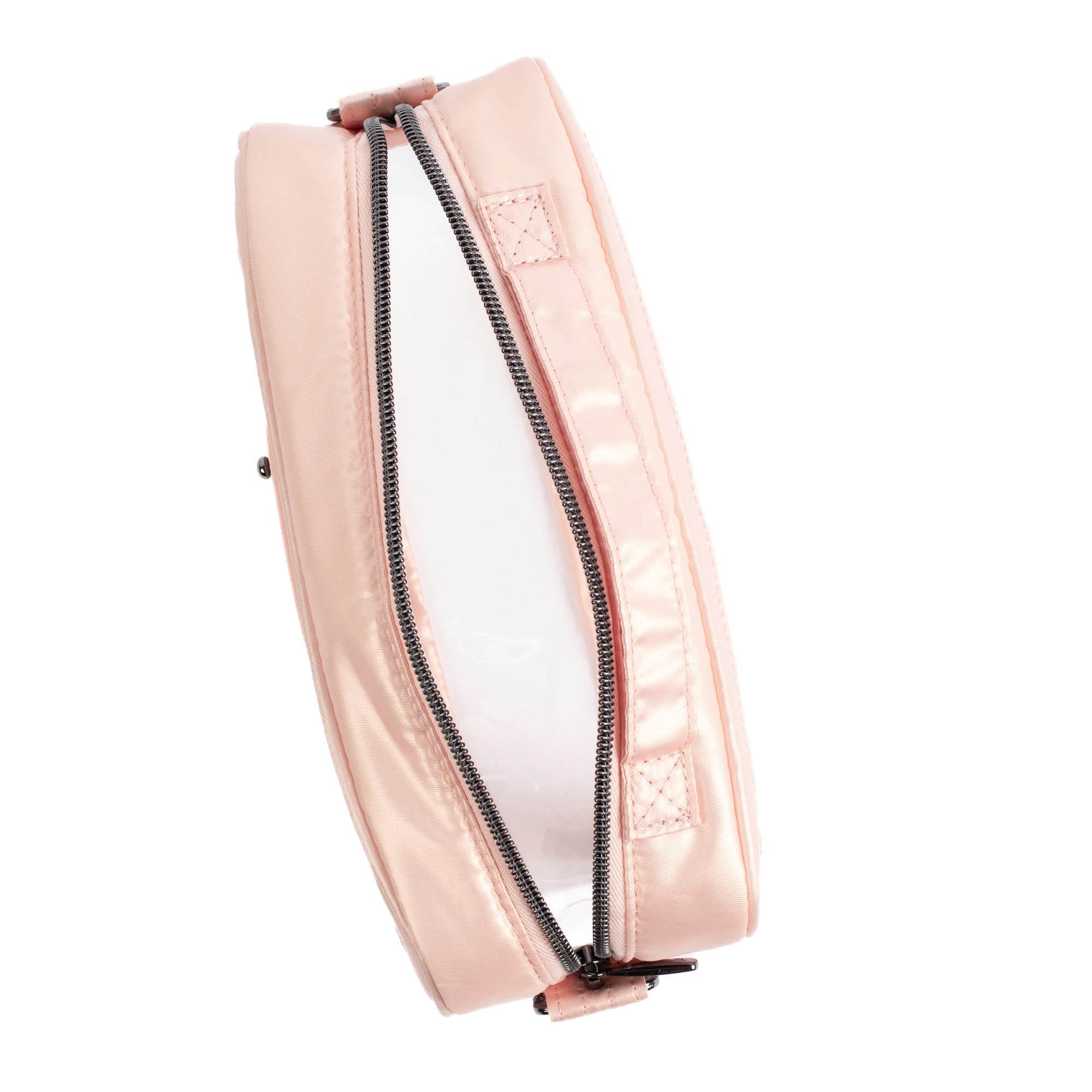 Carriage Clearview Crossbody Bag - METALLIC ROSE GOLD - CarriageCrossbody_MetallicRosegold_05