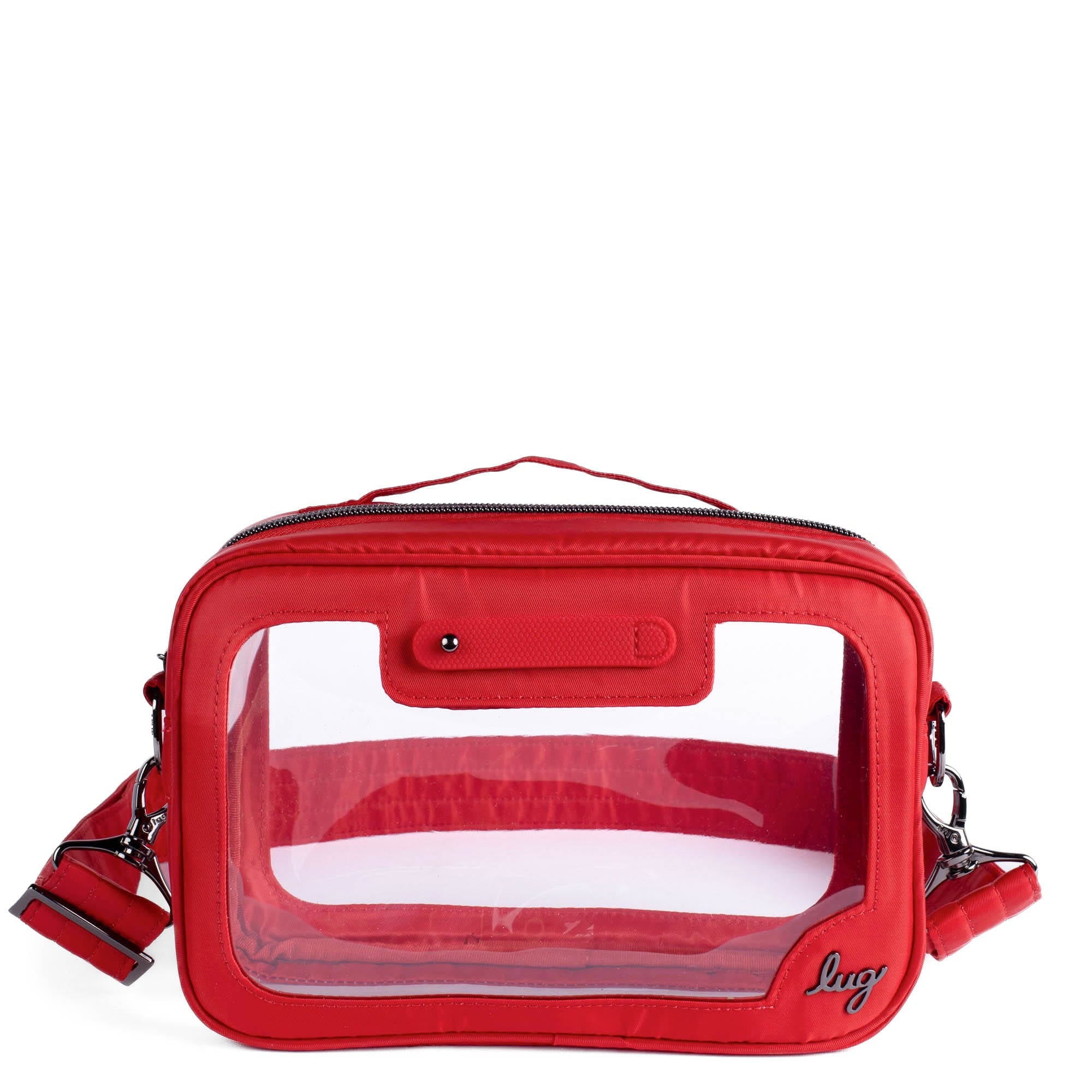 Carriage Clearview Crossbody Bag - POPPY RED - CarriageCrossbody_PoppyRed_01