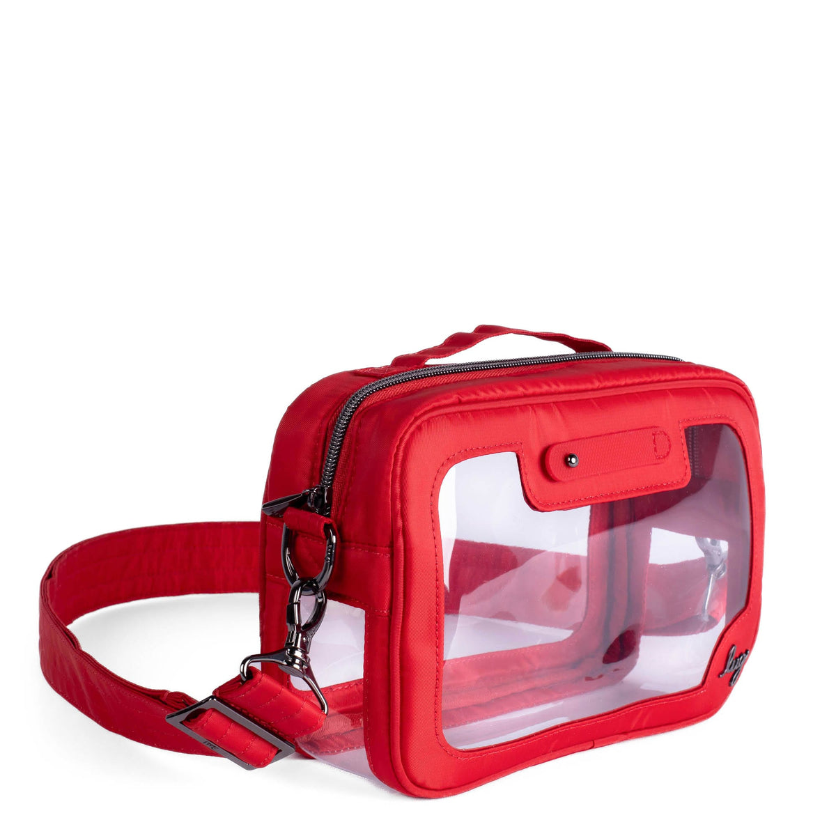 Carriage Clearview Crossbody Bag - POPPY RED - CarriageCrossbody_PoppyRed_02