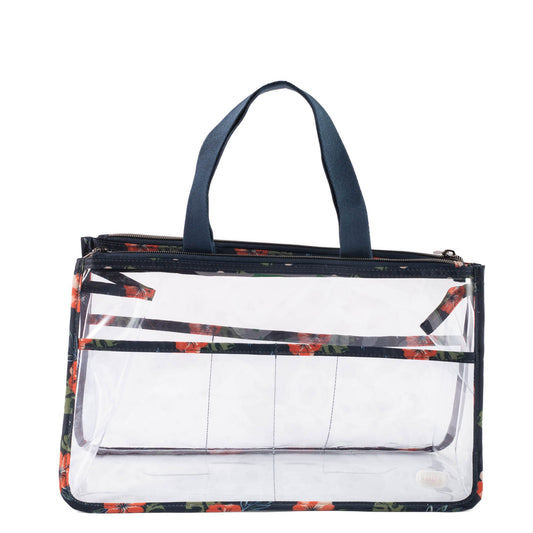 Catcher Clearview Cosmetic Bag - ALOHA NAVY - Catcher_Clearview_AlohaNavy_01