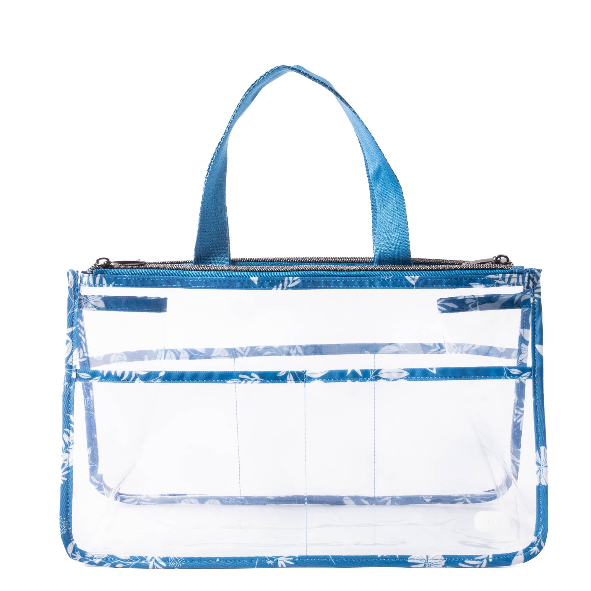 Catcher Clearview Cosmetic Bag - FLOURISH BLUE - Catcher_Clearview_FlourishBlue_01