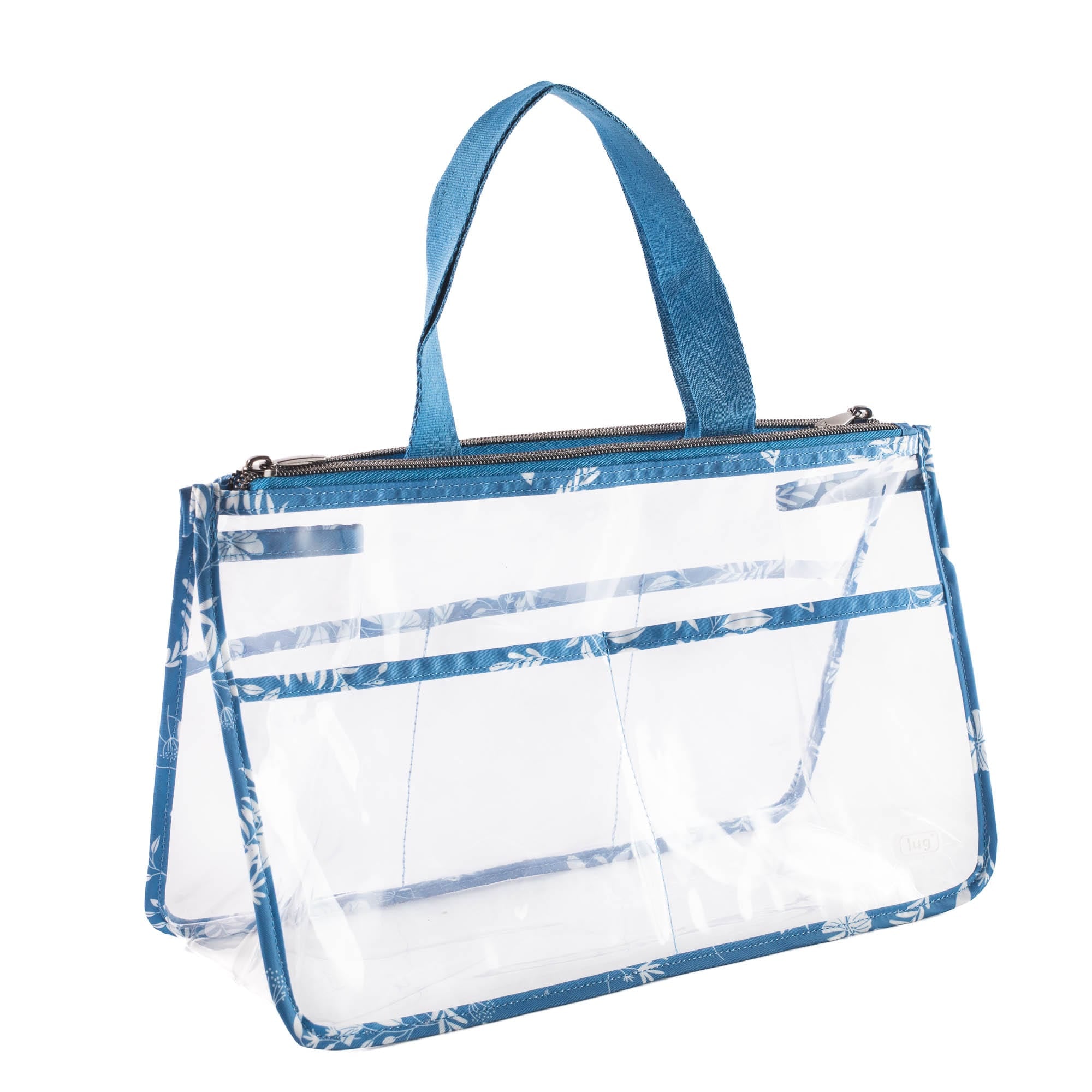 Catcher Clearview Cosmetic Bag - FLOURISH BLUE - Catcher_Clearview_FlourishBlue_02