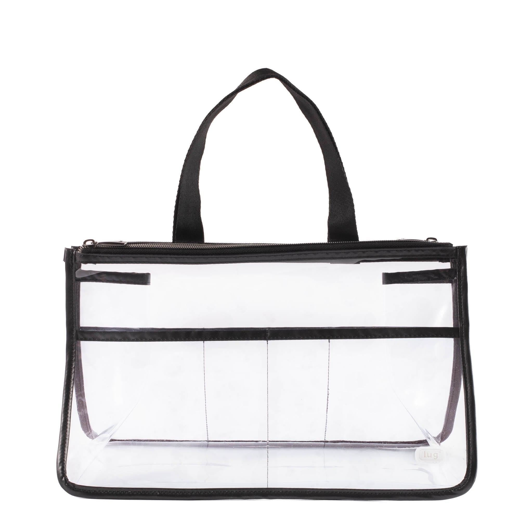 Catcher Clearview Cosmetic Bag - METALLIC BLACK - Catcher_Clearview_MetallicBlack_01