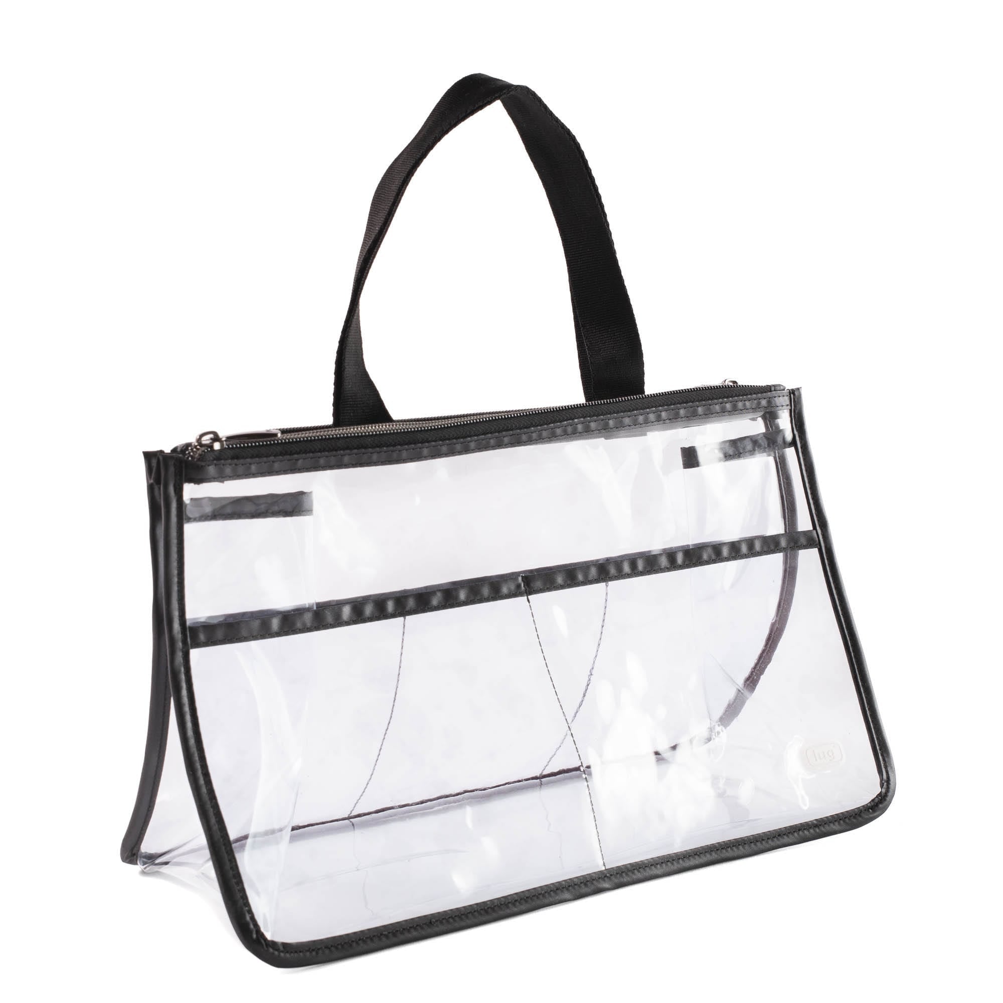 Catcher Clearview Cosmetic Bag - METALLIC BLACK - Catcher_Clearview_MetallicBlack_02