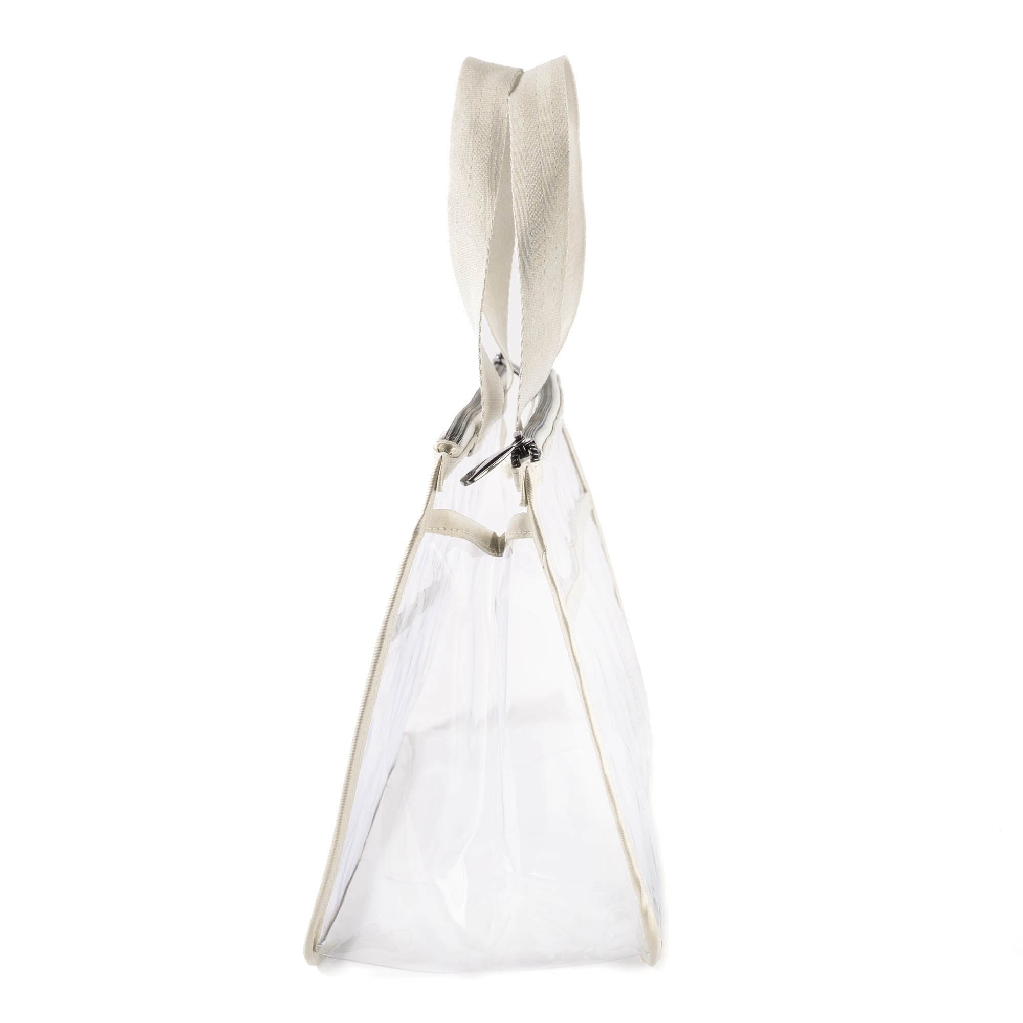 Catcher Clearview Cosmetic Bag - METALLIC CHAMPAGNE - Catcher_Clearview_MetallicChampagne_03