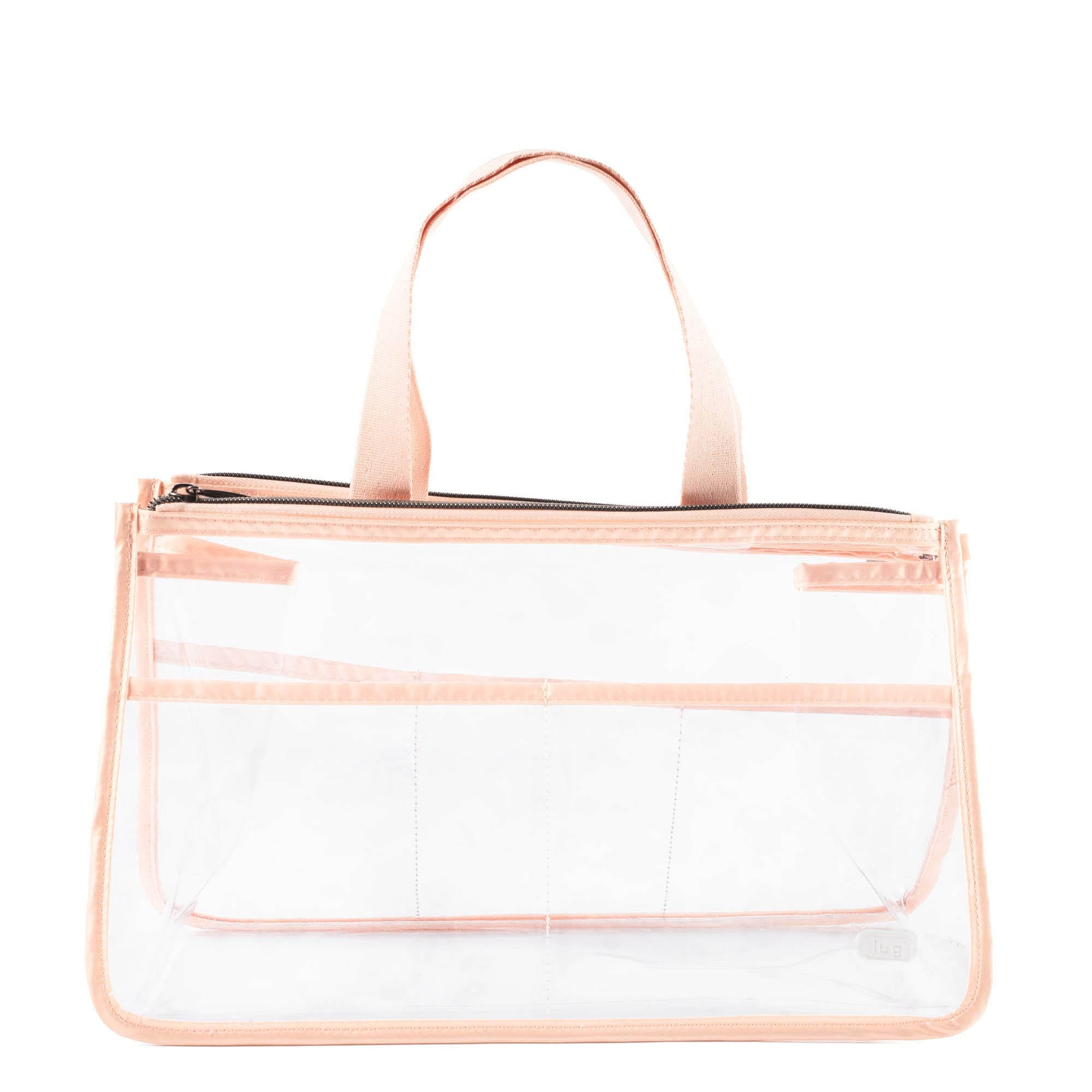 Catcher Clearview Cosmetic Bag - METALLIC ROSE GOLD - Catcher_Clearview_MetallicRosegold_01