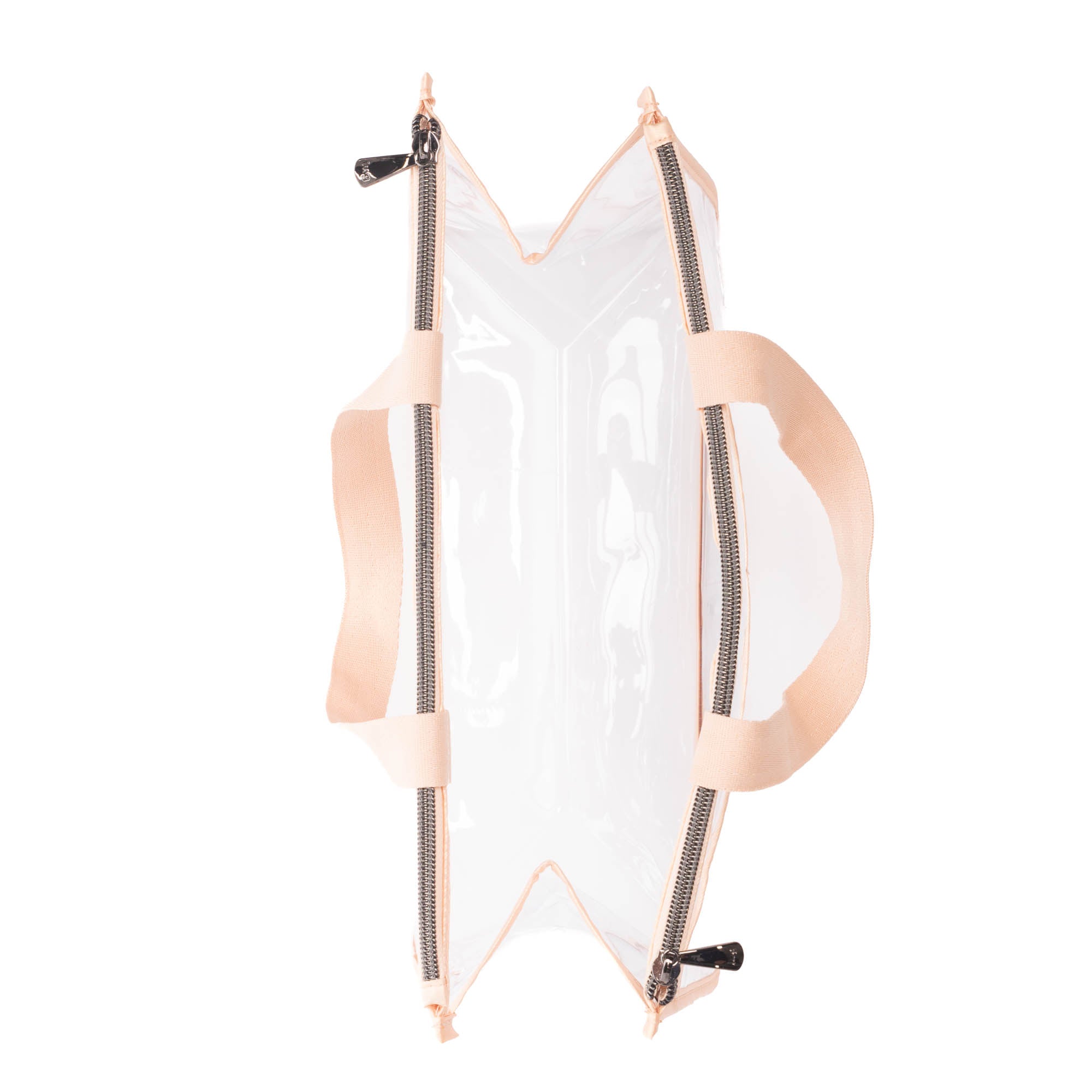 Catcher Clearview Cosmetic Bag - METALLIC ROSE GOLD - Catcher_Clearview_MetallicRosegold_05