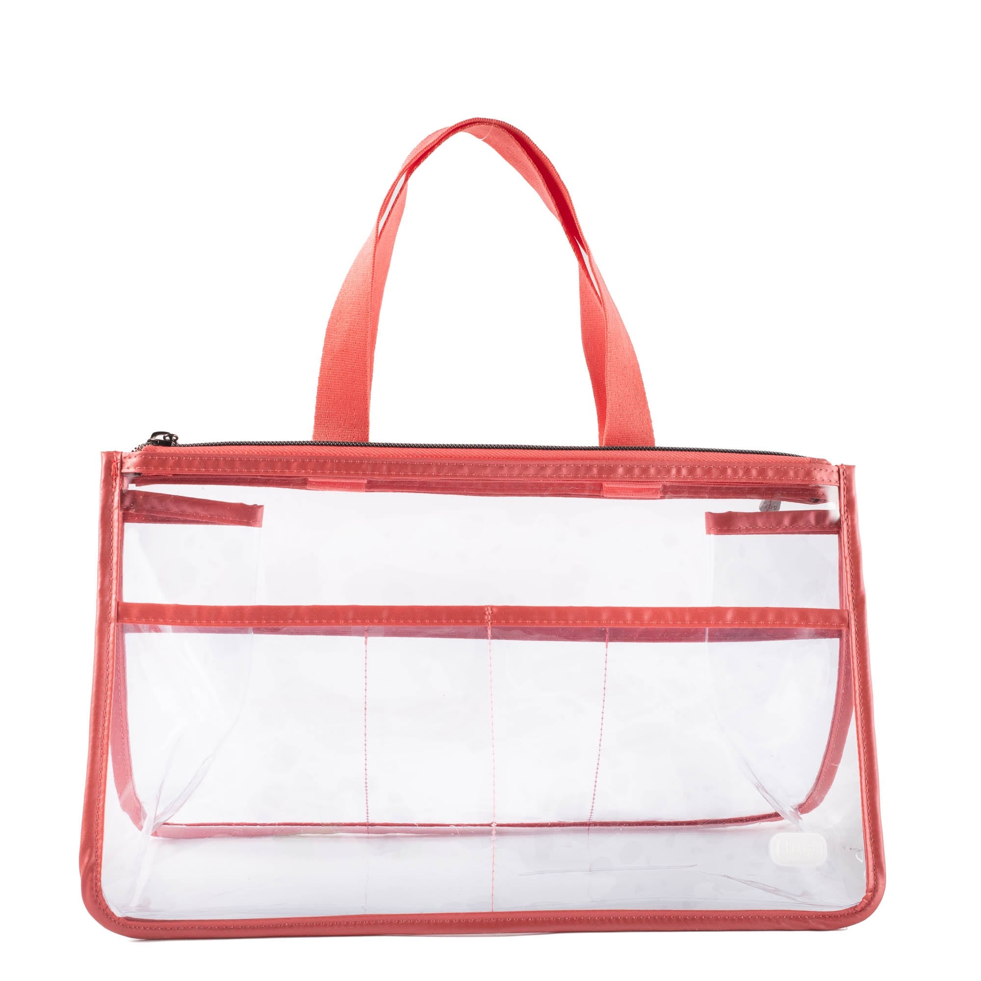 Catcher Clearview Cosmetic Bag - METALLIC WATERMELON - Catcher_Clearview_MetallicWatermelon_01