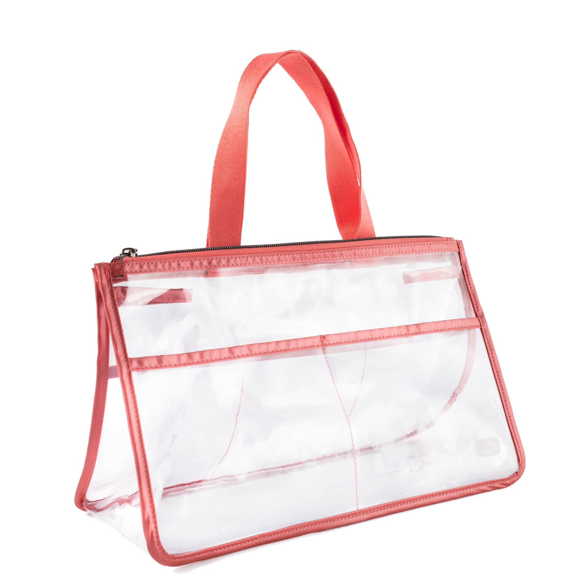 Catcher Clearview Cosmetic Bag - METALLIC WATERMELON - Catcher_Clearview_MetallicWatermelon_02
