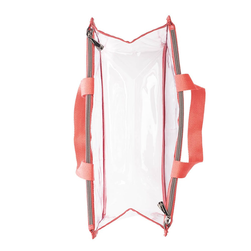 Catcher Clearview Cosmetic Bag - METALLIC WATERMELON - Catcher_Clearview_MetallicWatermelon_05