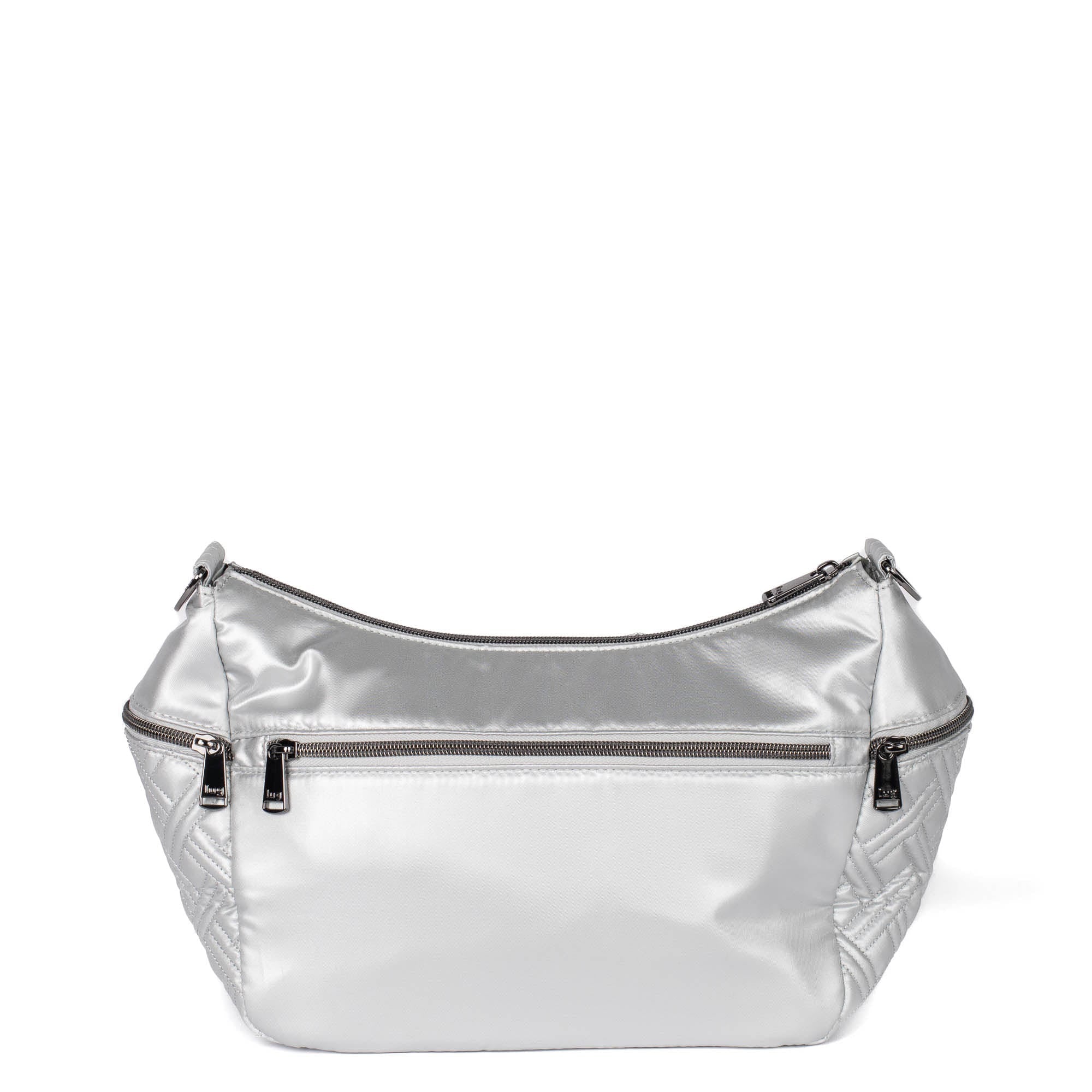 Cha Cha Crossbody Bag - METALLIC SILVER - ChaCha_MetallicSilver_04