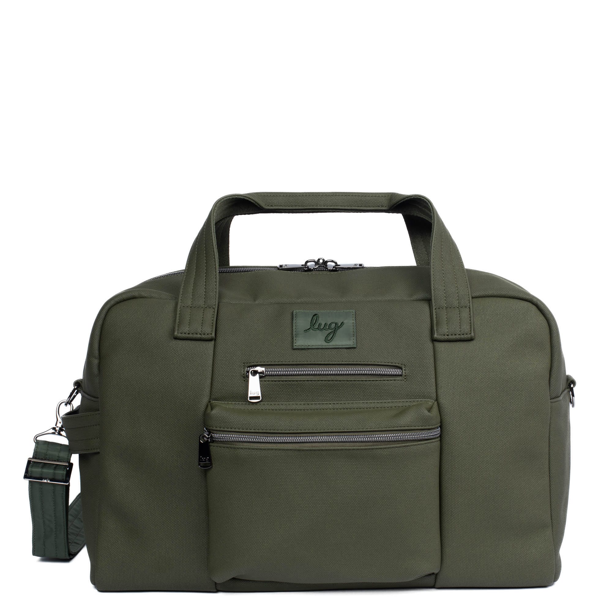 Charger Matte Luxe VL Overnight Bag - - Charger_MatteLuxe_OliveGreen_01_7e7c5266-124a-4a2b-aac2-1a6a9e500a6f