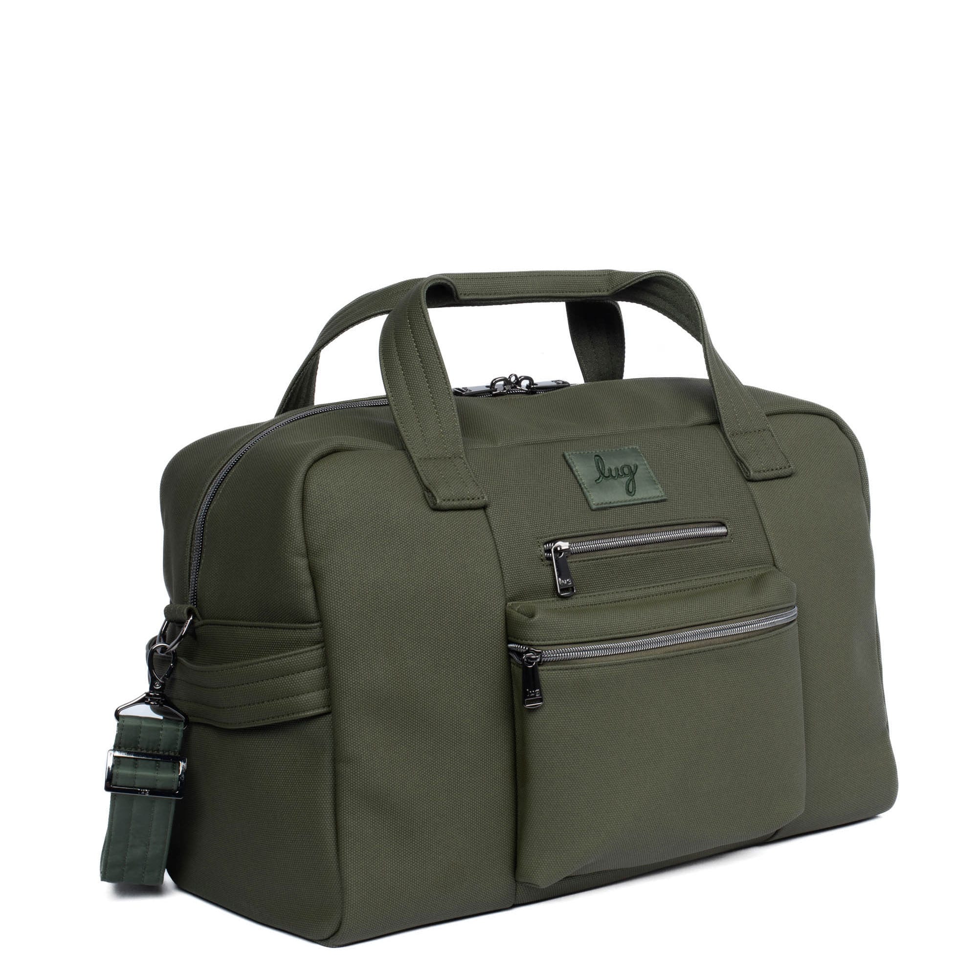 Charger Matte Luxe VL Overnight Bag - - Charger_MatteLuxe_OliveGreen_02