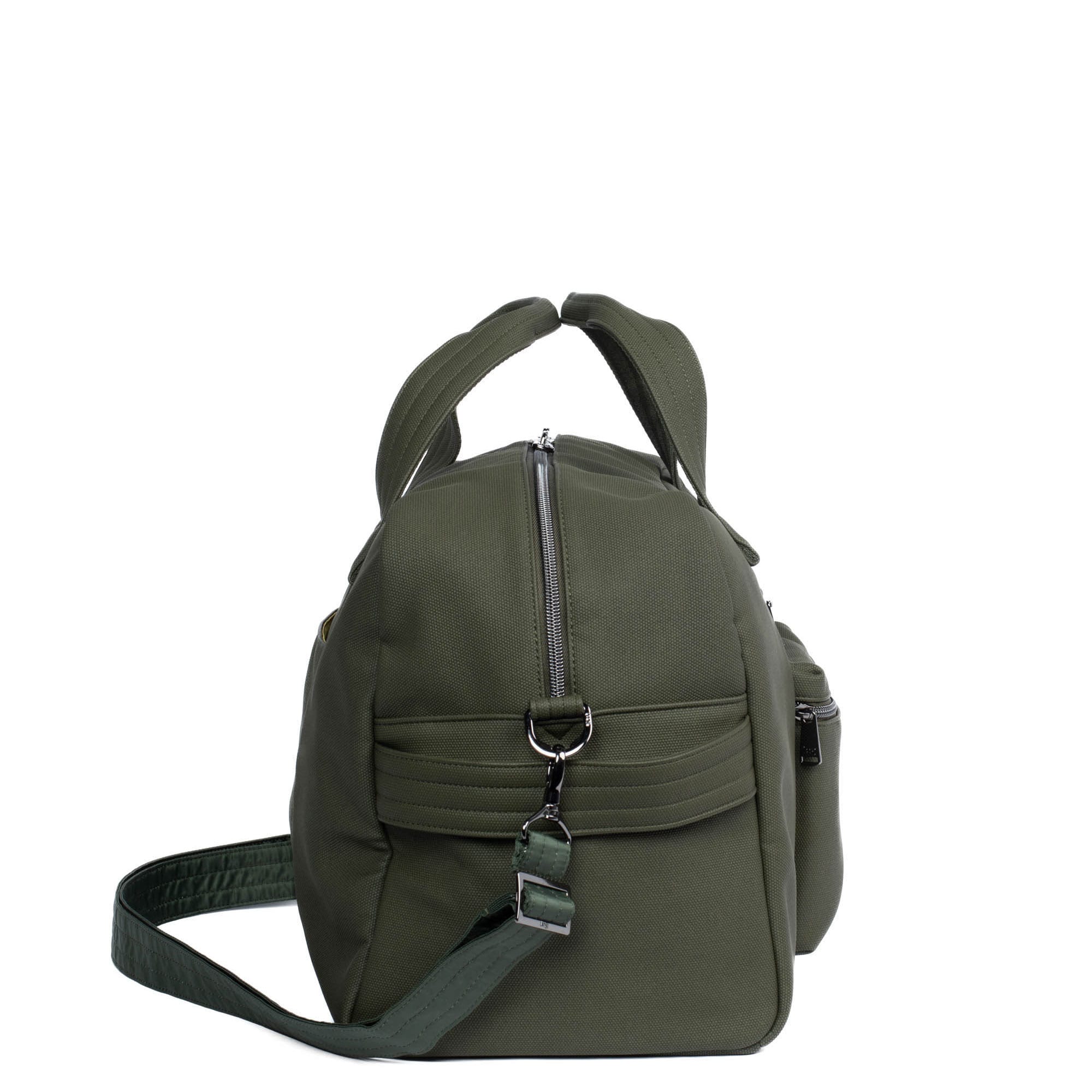 Charger Matte Luxe VL Overnight Bag - - Charger_MatteLuxe_OliveGreen_03