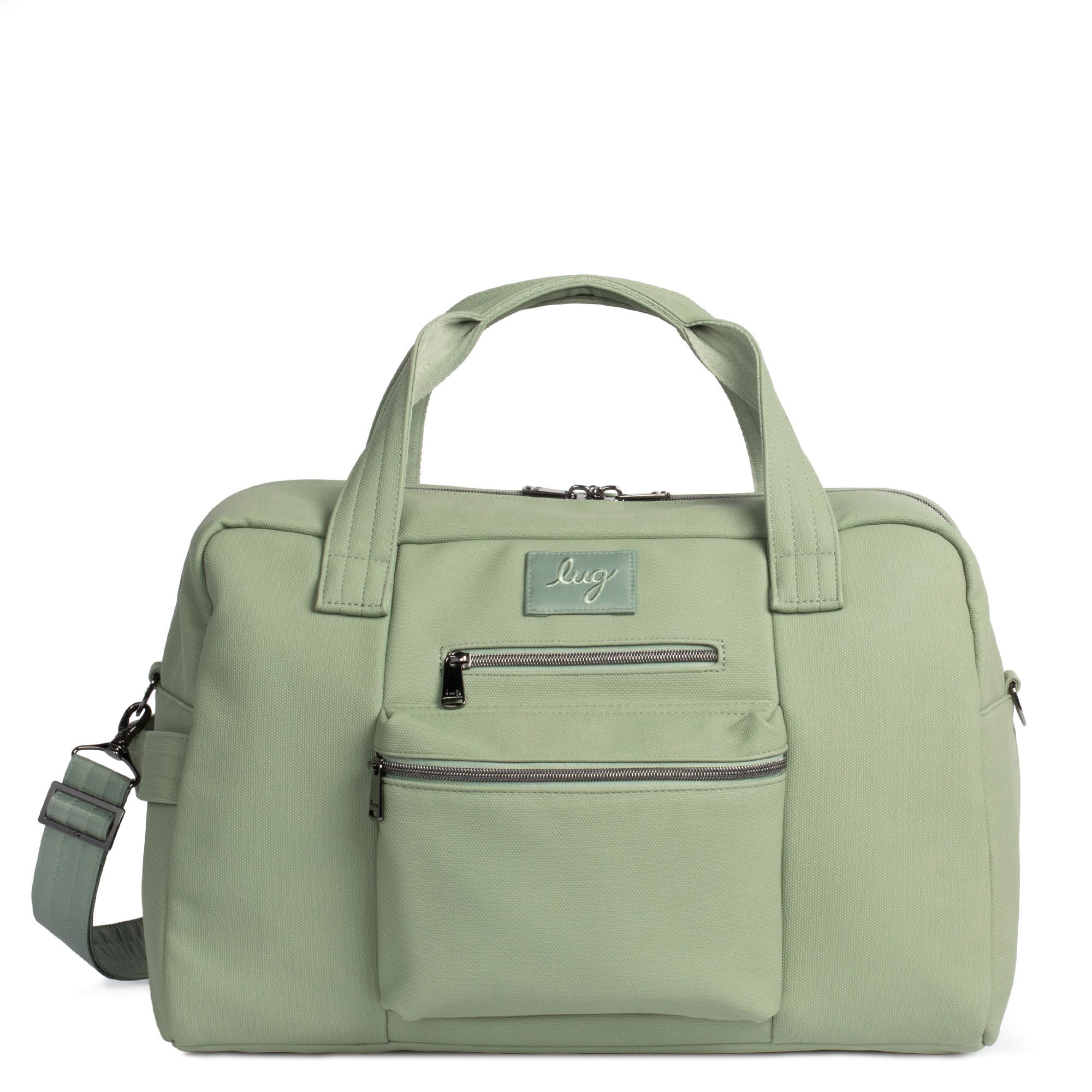 Charger Matte Luxe VL Overnight Bag - SAGE - Charger_MatteLuxe_Sage_01