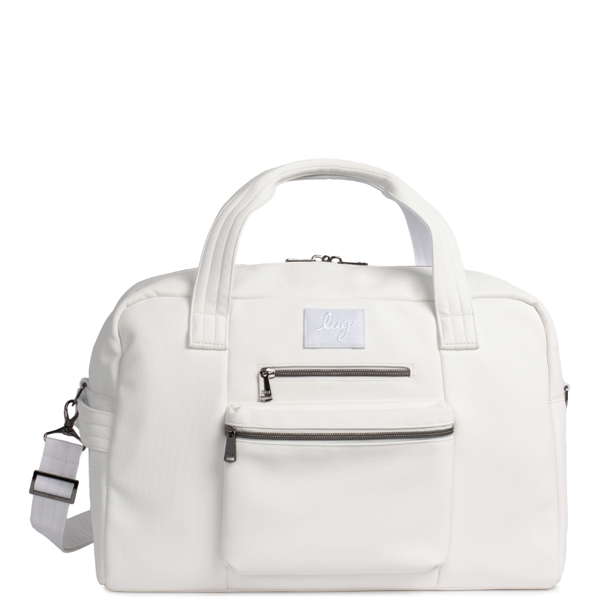 Charger Matte Luxe VL Overnight Bag - WHITE - Charger_MatteLuxe_White_01_5506434e-8738-42b8-a641-c07469ae1ef3
