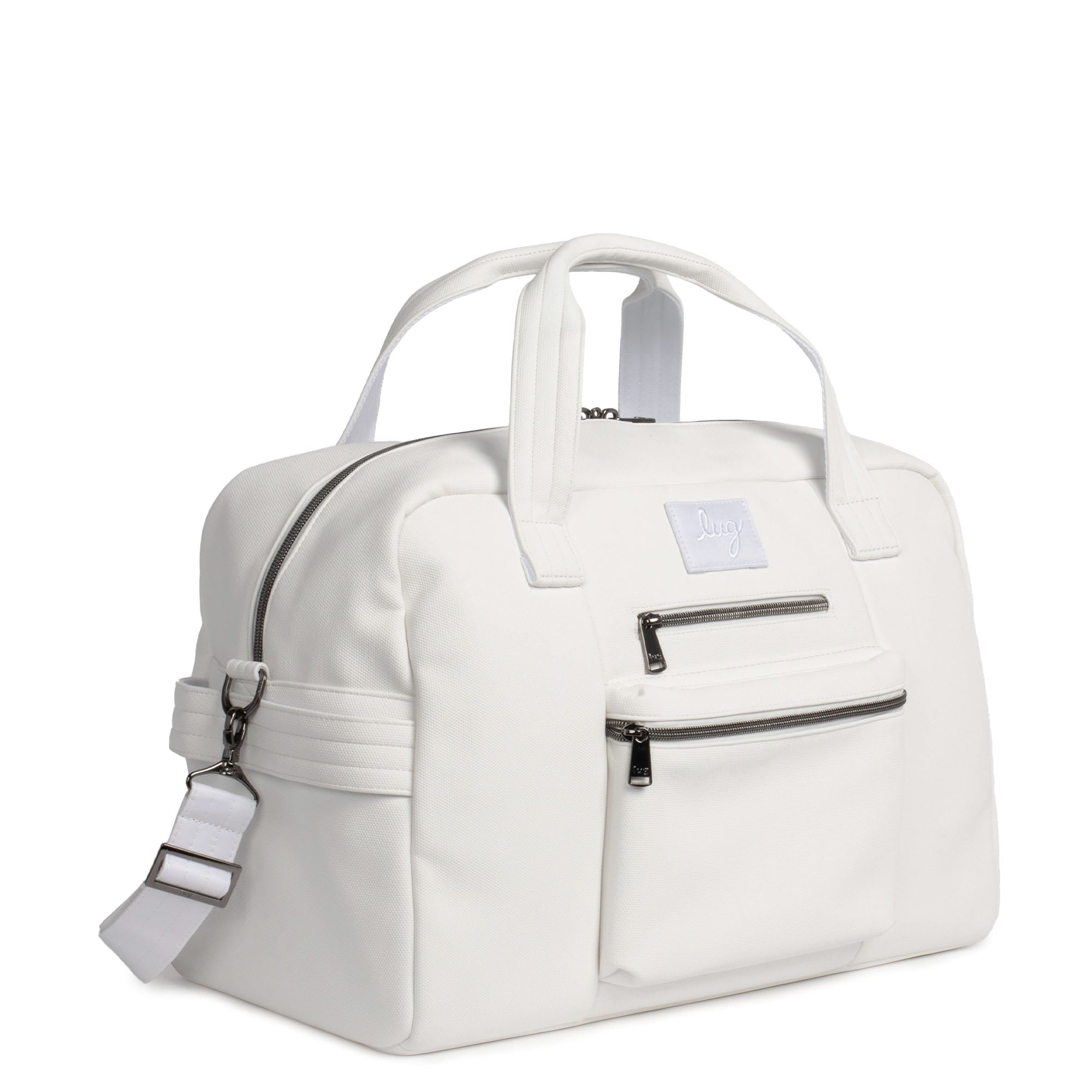 Charger Matte Luxe VL Overnight Bag - WHITE - Charger_MatteLuxe_White_02