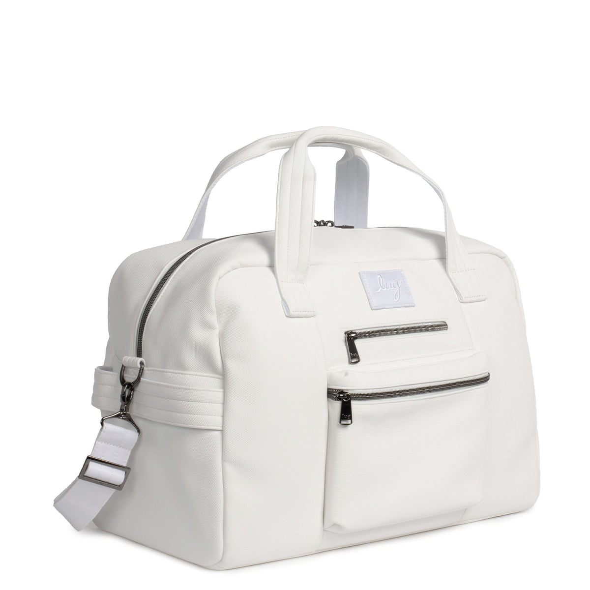 Charger Matte Luxe VL Overnight Bag - WHITE - Charger_MatteLuxe_White_02