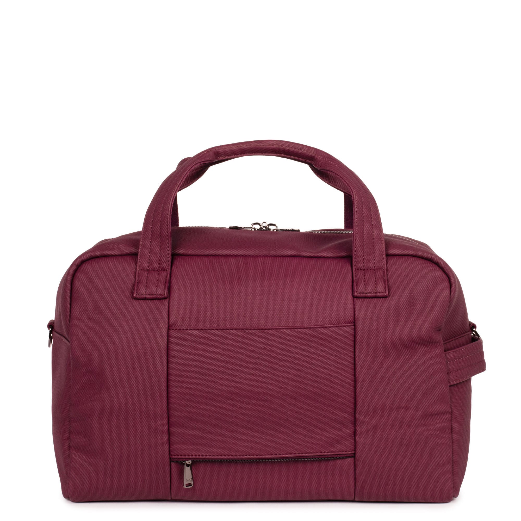 Charger Matte Luxe VL Overnight Bag - WINE - Charger_MatteLuxe_Wine_04