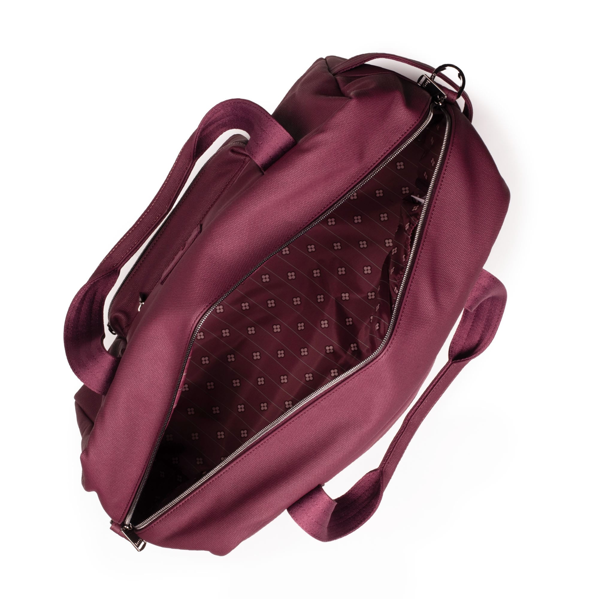 Charger Matte Luxe VL Overnight Bag - WINE - Charger_MatteLuxe_Wine_05