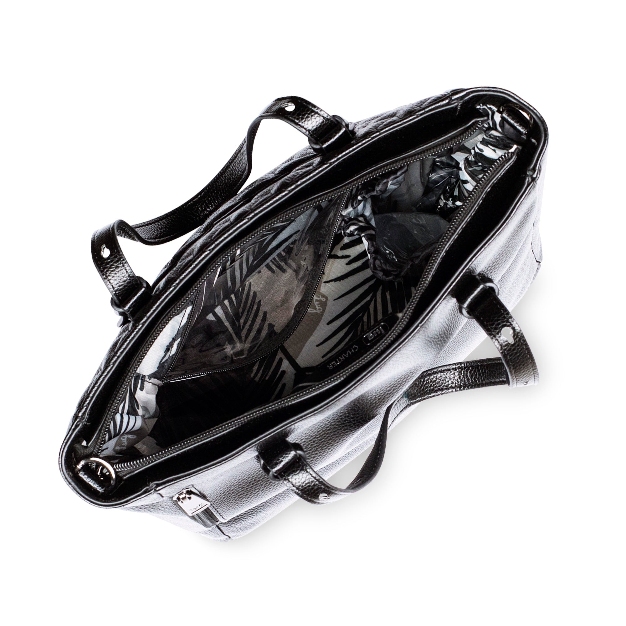 Charter Classic VL Convertible Tote Bag - BLACK 2 - CharterVL_Black_06