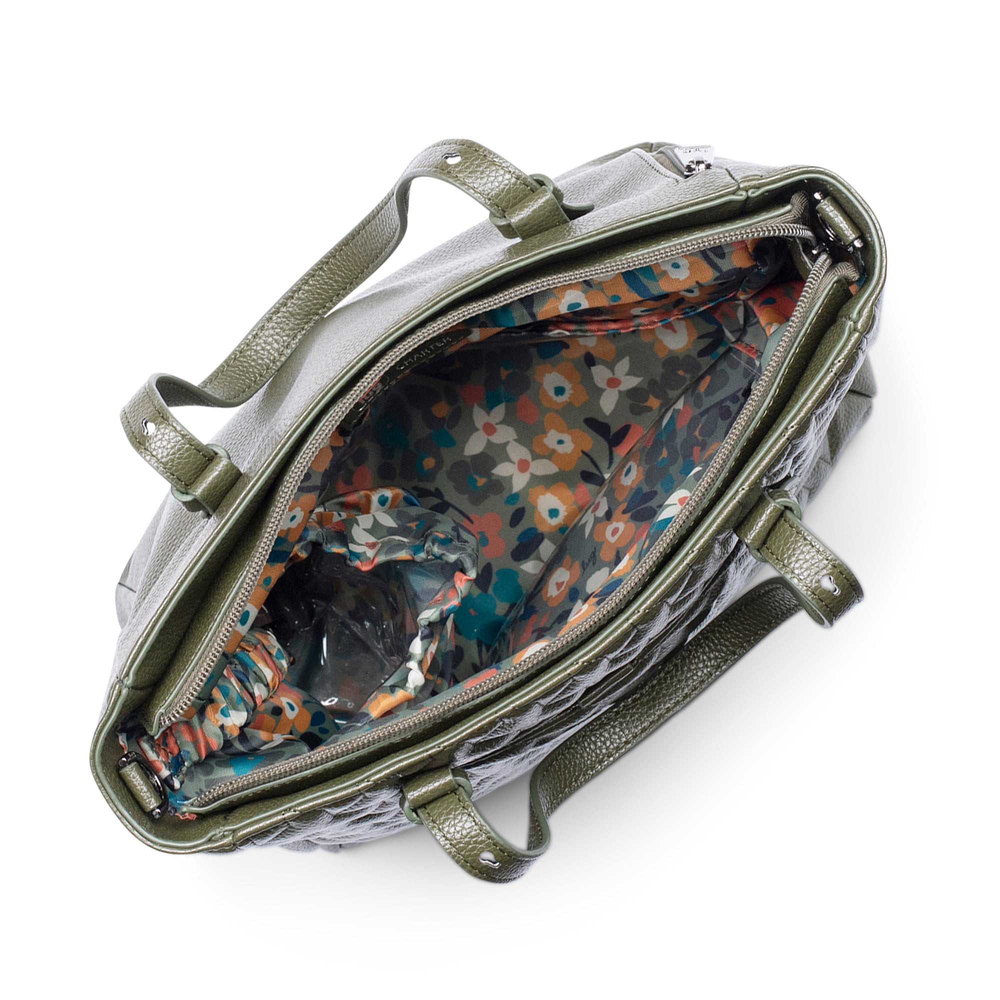 Charter Classic VL Convertible Tote Bag - OLIVE - CharterVL_VL_OliveGreen_05