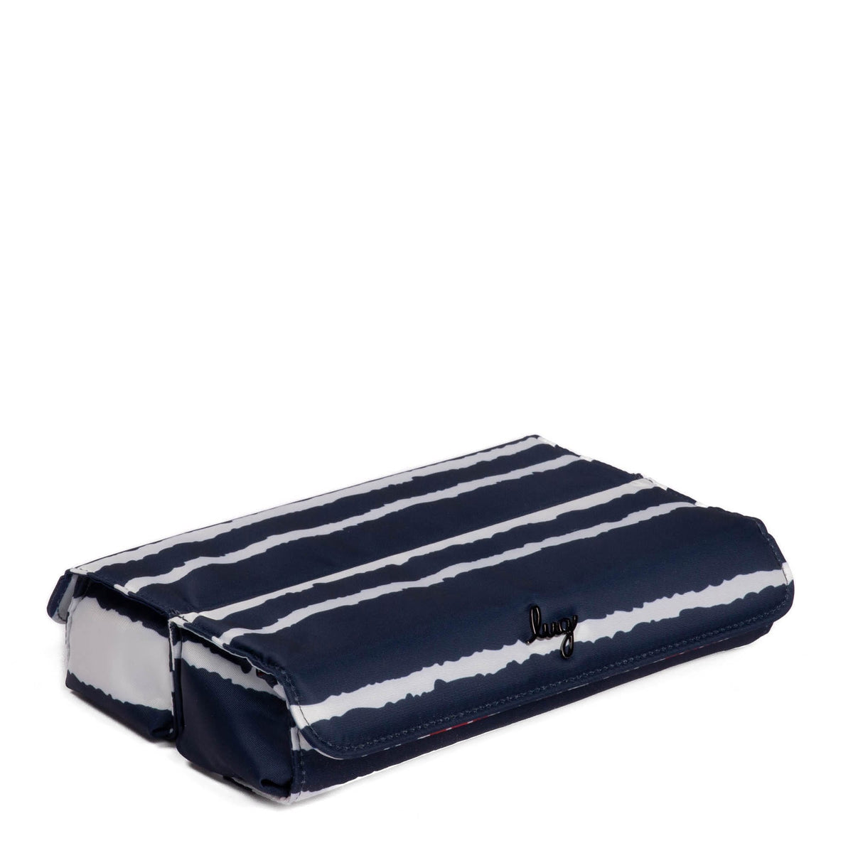 Choo Choo AM/PM Pill Organizer - NAVY STRIPE - ChooChooAMPM_NavyStripe_02