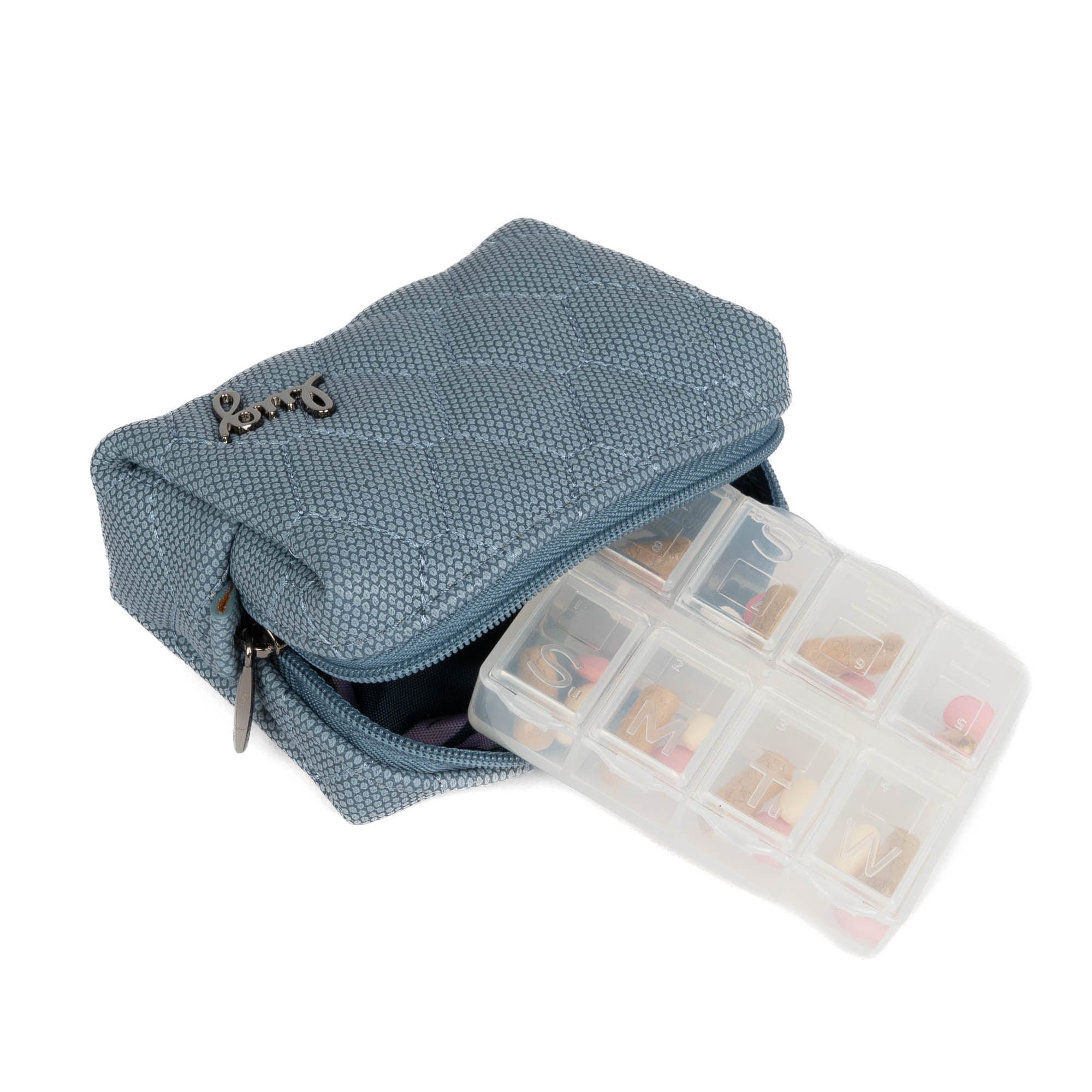 Choo Choo Mini Matte Luxe VL Pill Box - BLUE MOON - ChooChooMiniMatteLuxe_BlueMoon_05