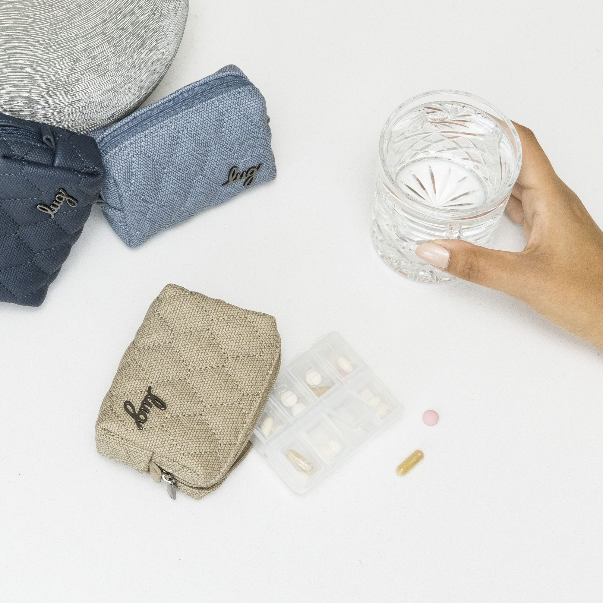 Choo Choo Mini Matte Luxe VL Pill Box - - ChooChooMiniMatteLuxe_Lifestyle_01
