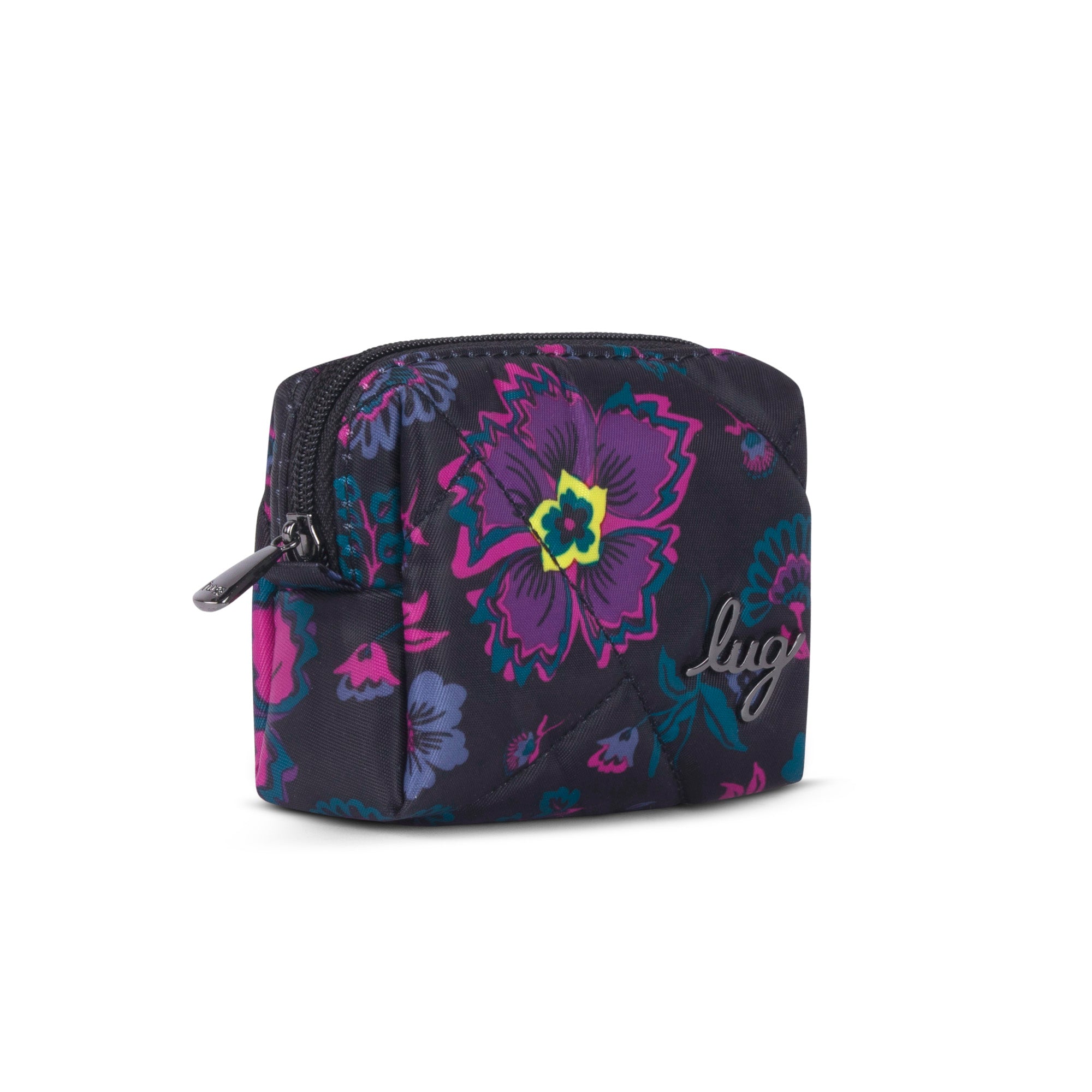 Choo Choo Mini Pill Box - BOHO FLORAL BLACK XL - ChooChooMini_BohoFloralBlack_02