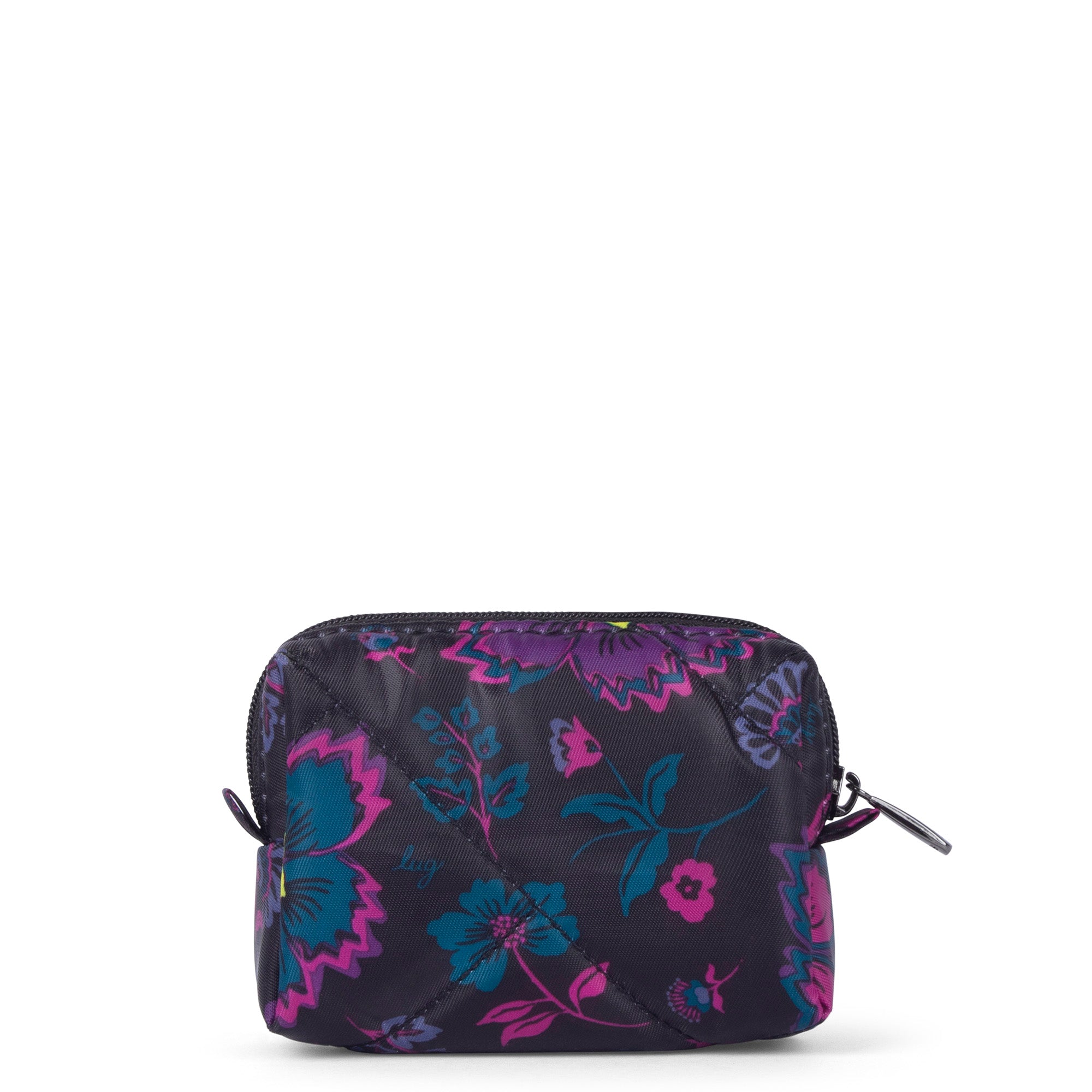 Choo Choo Mini Pill Box - BOHO FLORAL BLACK XL - ChooChooMini_BohoFloralBlack_04