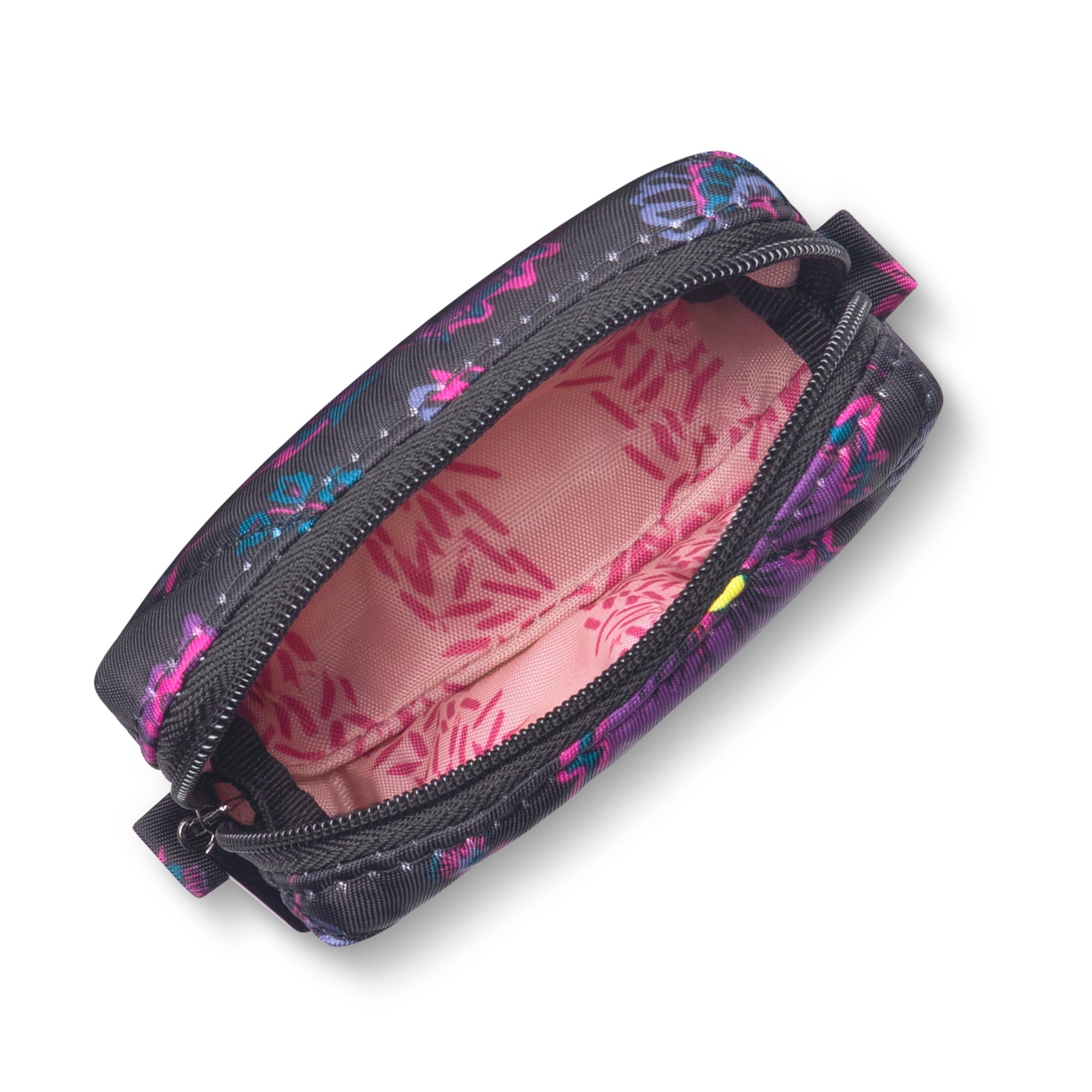 Choo Choo Mini Pill Box - BOHO FLORAL BLACK XL - ChooChooMini_BohoFloralBlack_05