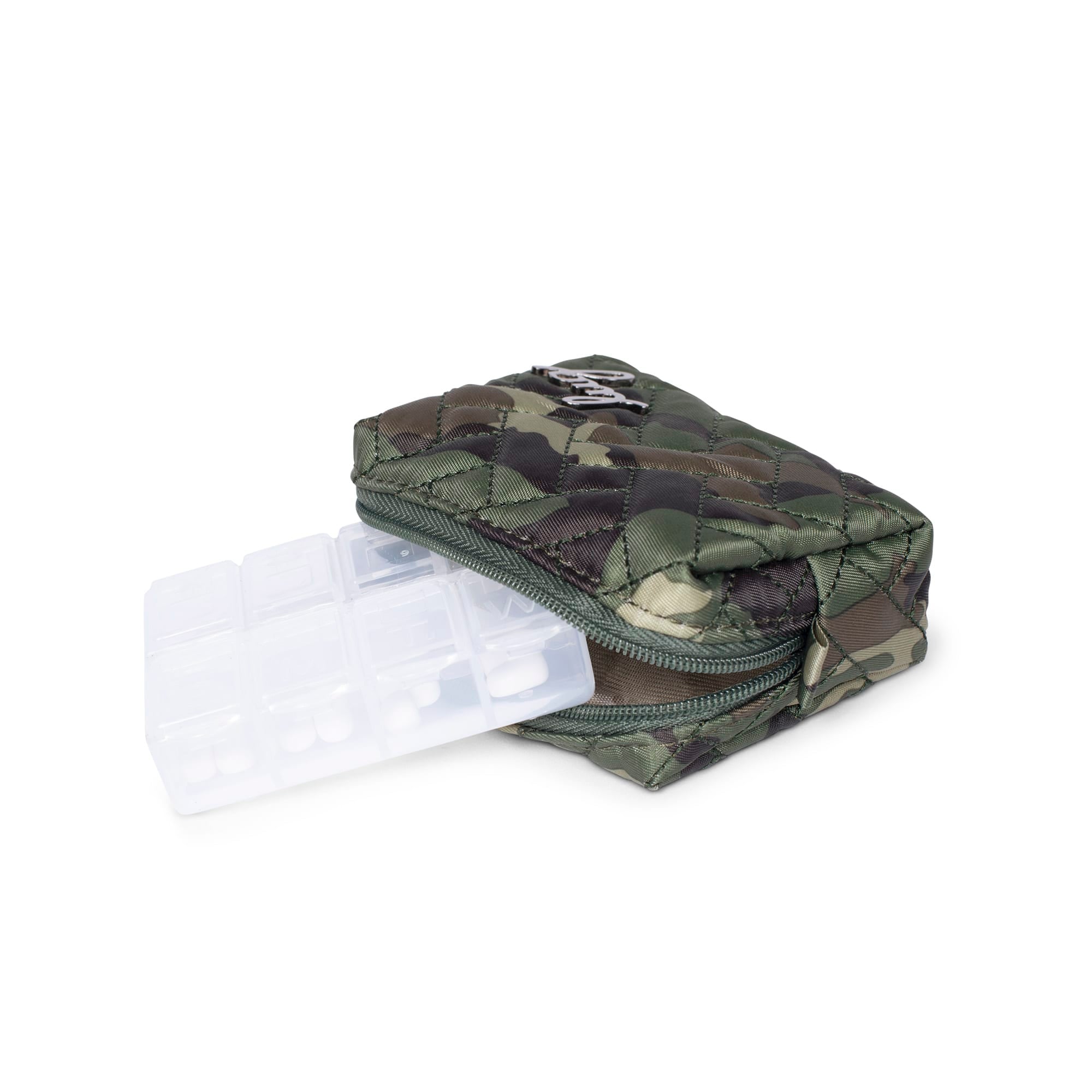 Choo Choo Mini Pill Box - CAMO GREEN - ChooChooMini_CamoGreen_05