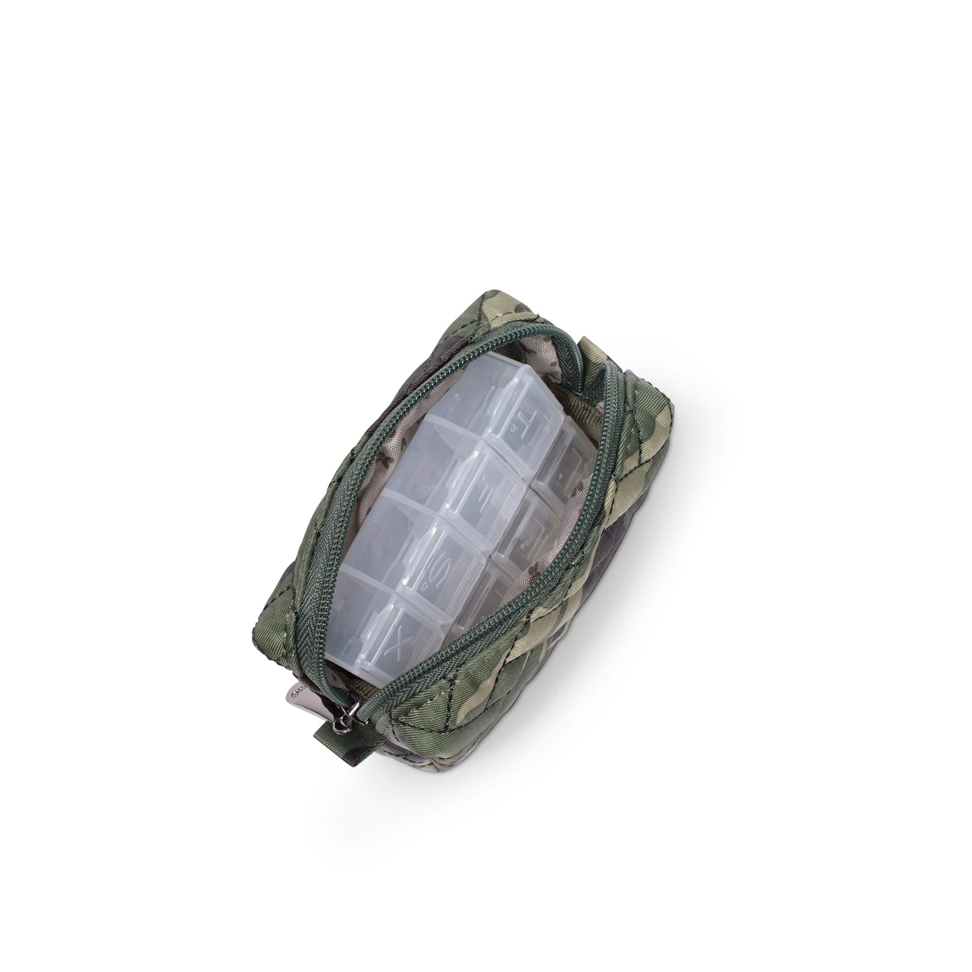 Choo Choo Mini Pill Box - CAMO GREEN - ChooChooMini_CamoGreen_06_01