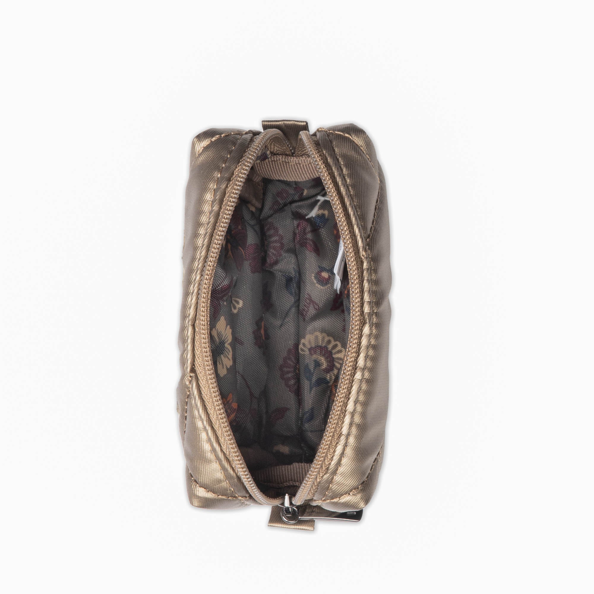 Choo Choo Mini Pill Box - METALLIC WALNUT - ChooChooMini_MetallicWalnut_05